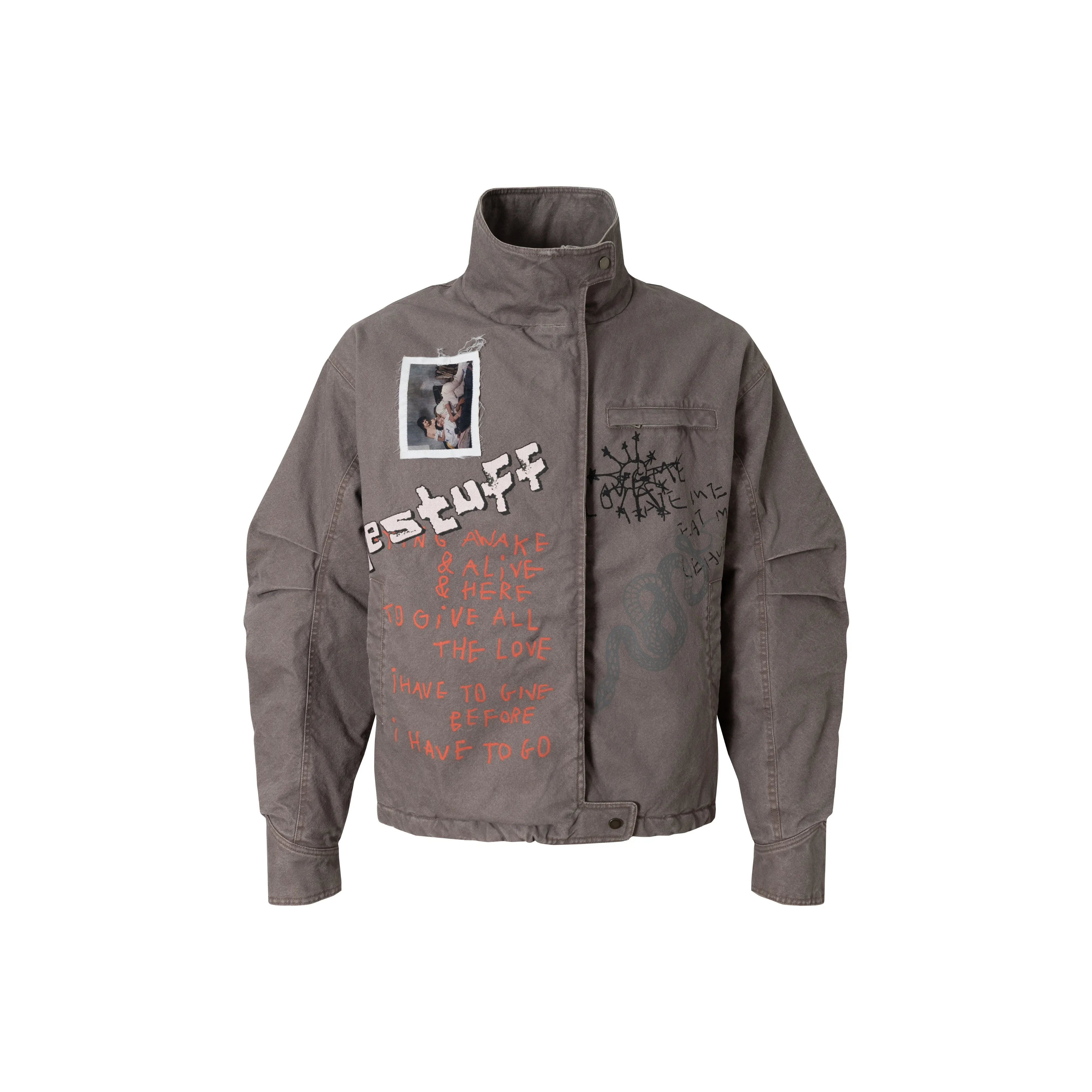 TREND ST Фиолетовый Унисекс Пуховики