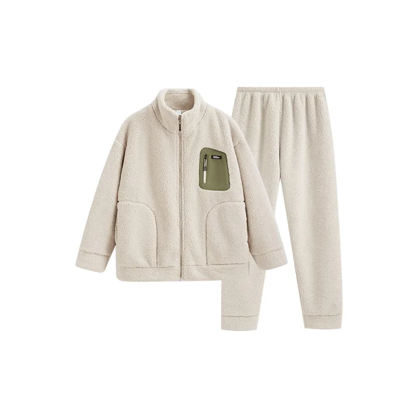 Xuan Liang Пижамный комплект для осени и зимы унисекс с включенной сумкой для стирки