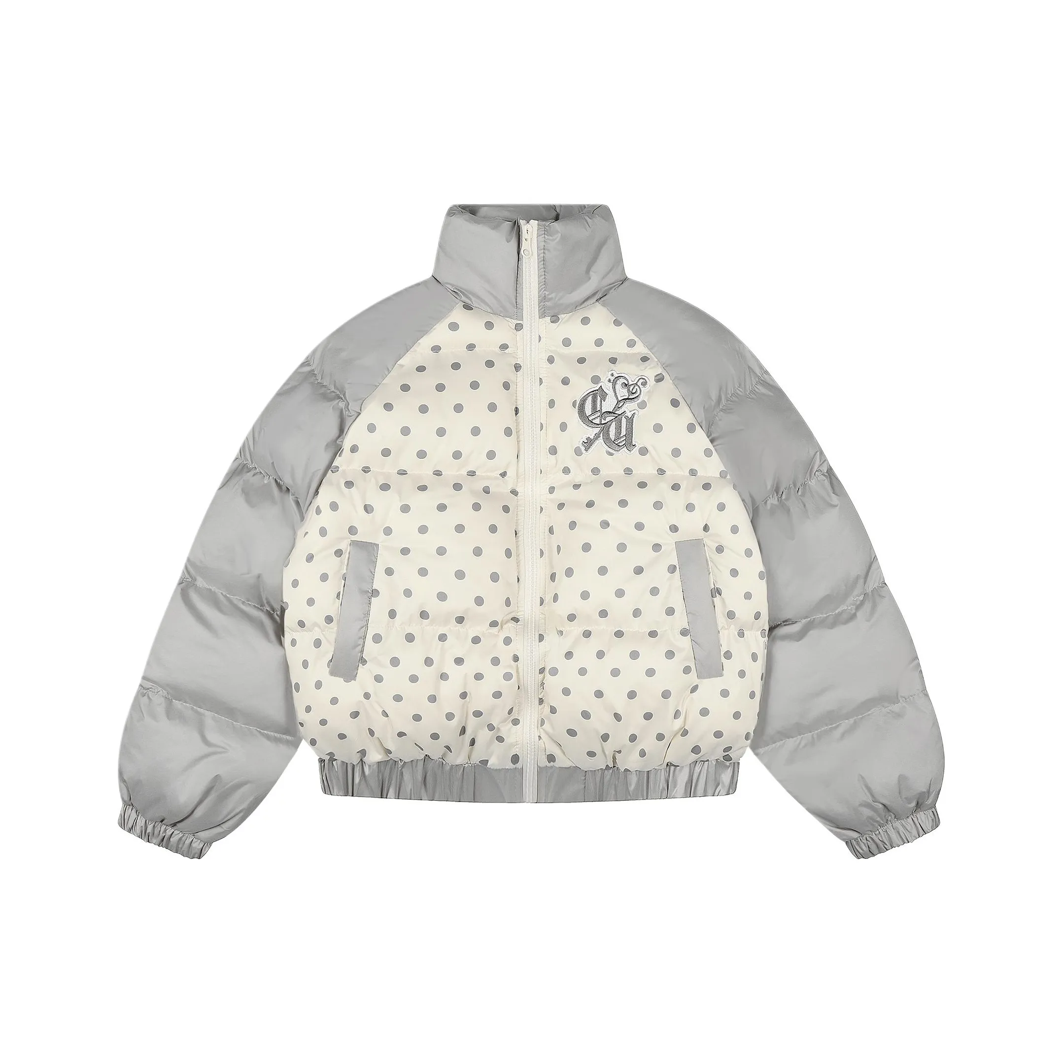 XIAOLIZI Polka Dot Унисекс Пуховики