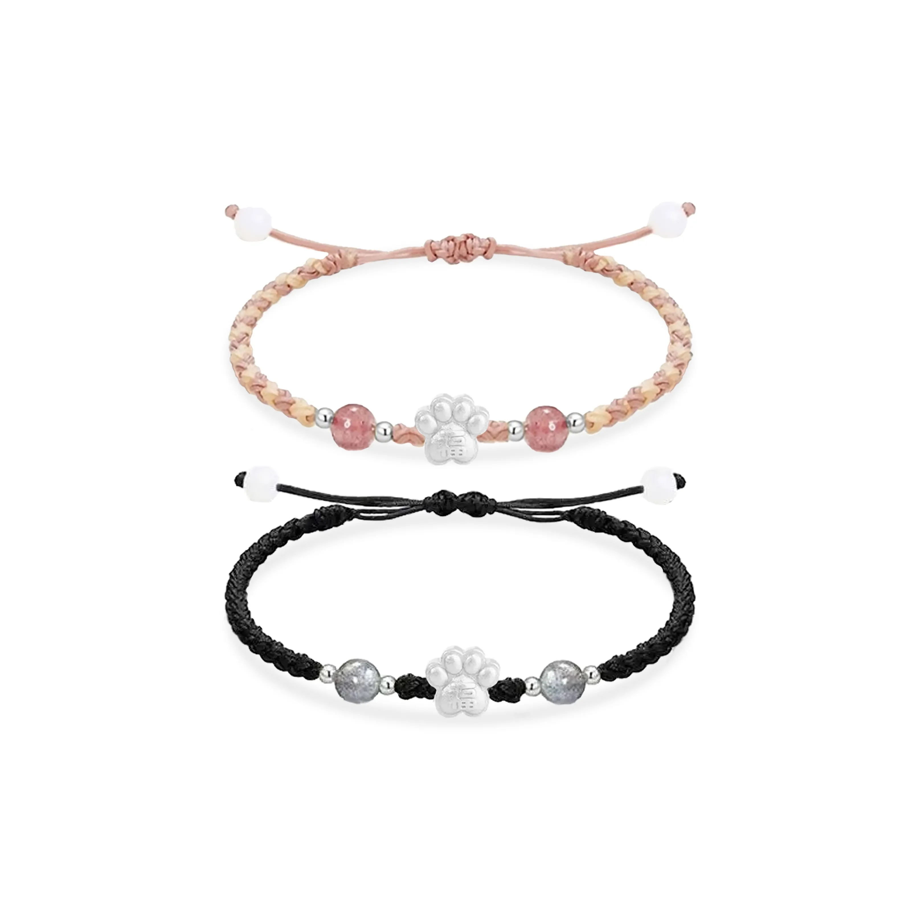 MISS TOOYA Silver Браслет Шнурки Унисекс