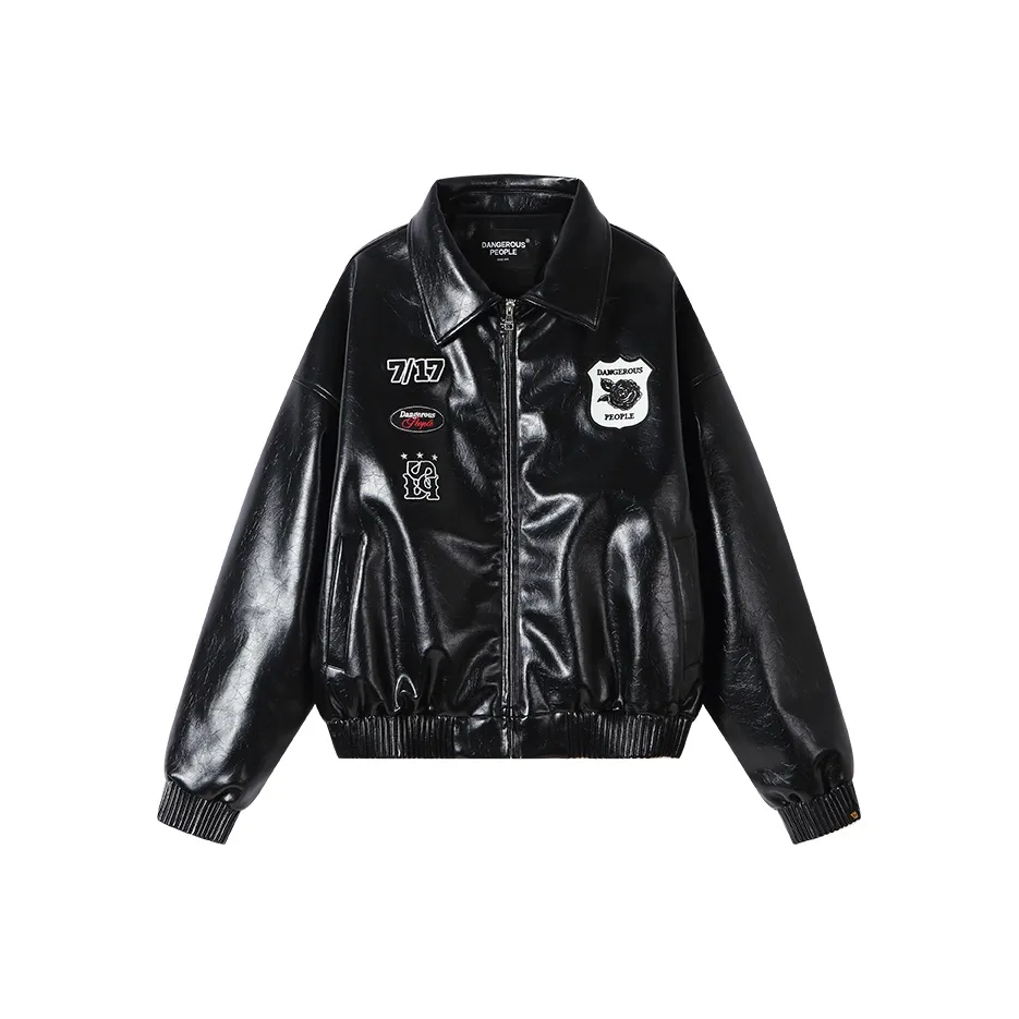 DANGEROUSPEOPLE Кожа Куртка Унисекс