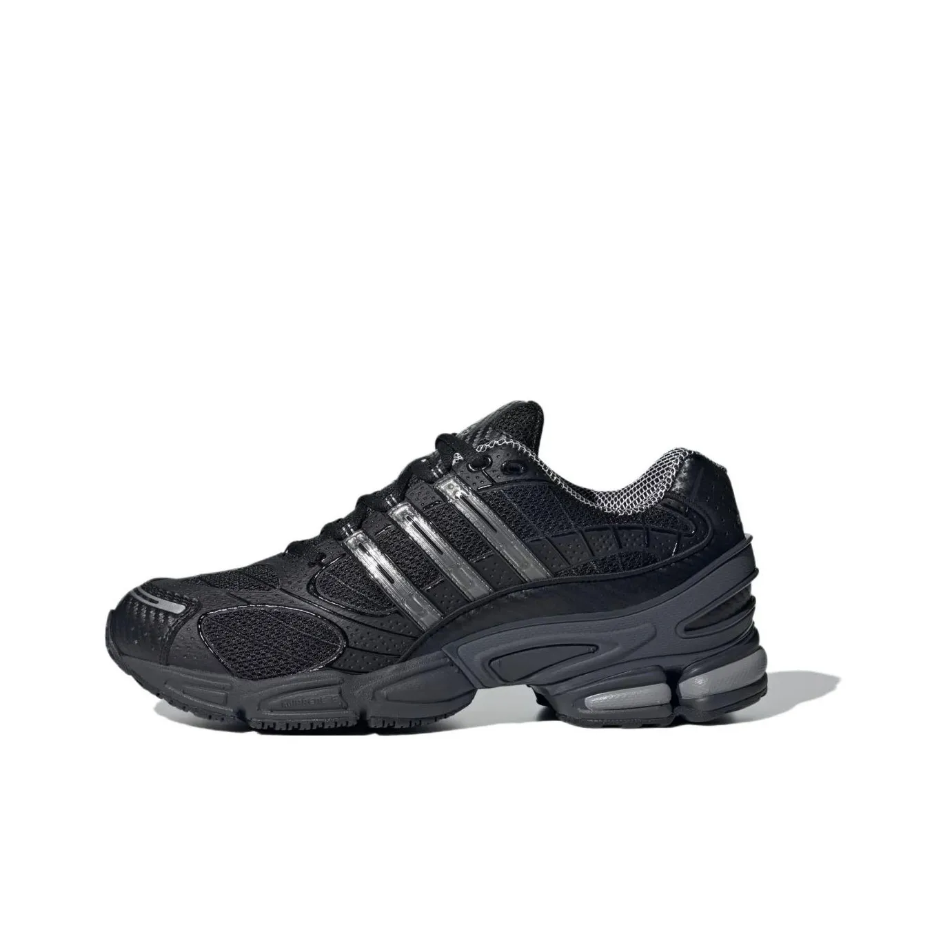 Adidas Originals Ozweego Низ Прочный Устойчивый к истиранию Низкий Топ Кэжуал Унисекс Черный