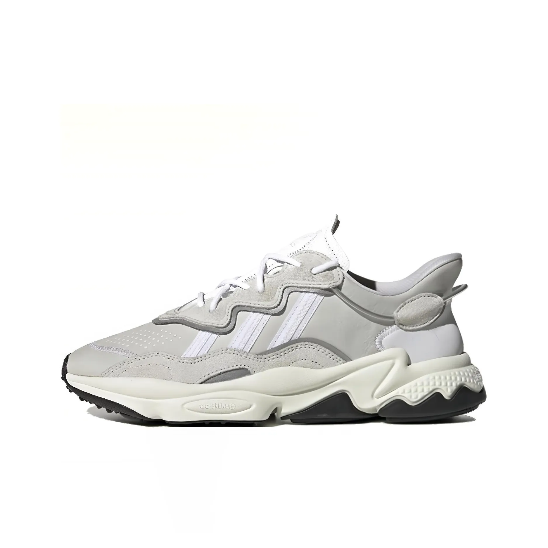 Adidas Originals Ozweego Шокабойеры Противоскользящие Устойчивые к истиранию Низкий Топ Повседневная Обувь Унисекс Белый Серый Коричневый