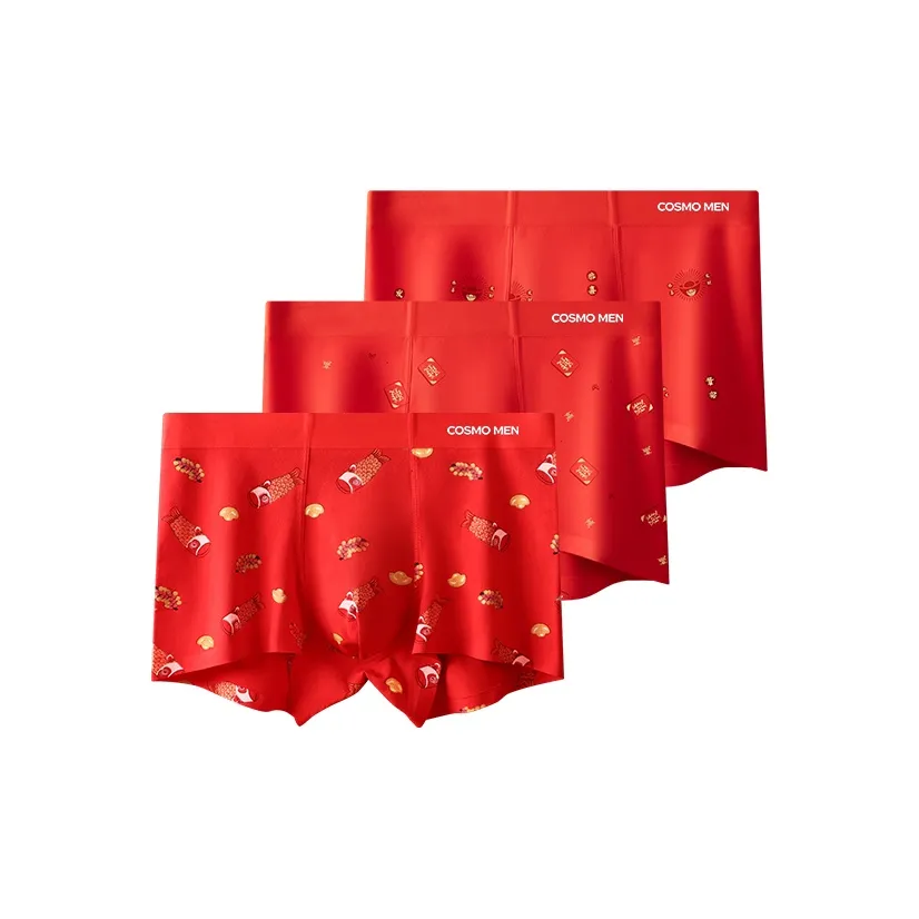 DUSHILIREN Боксеры Мужской Сокровище Карп кои SURE WIN Чжао Цай Цзинь Бао