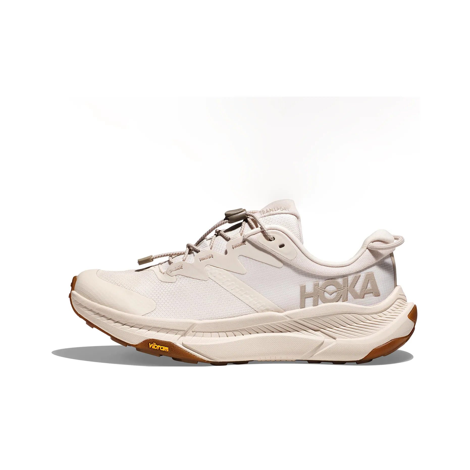 HOKA ONE ONE Транспортные амортизаторы Shock противоскользящие устойчивые к истиранию низкий топ беговые кроссовки для женщин серый белый