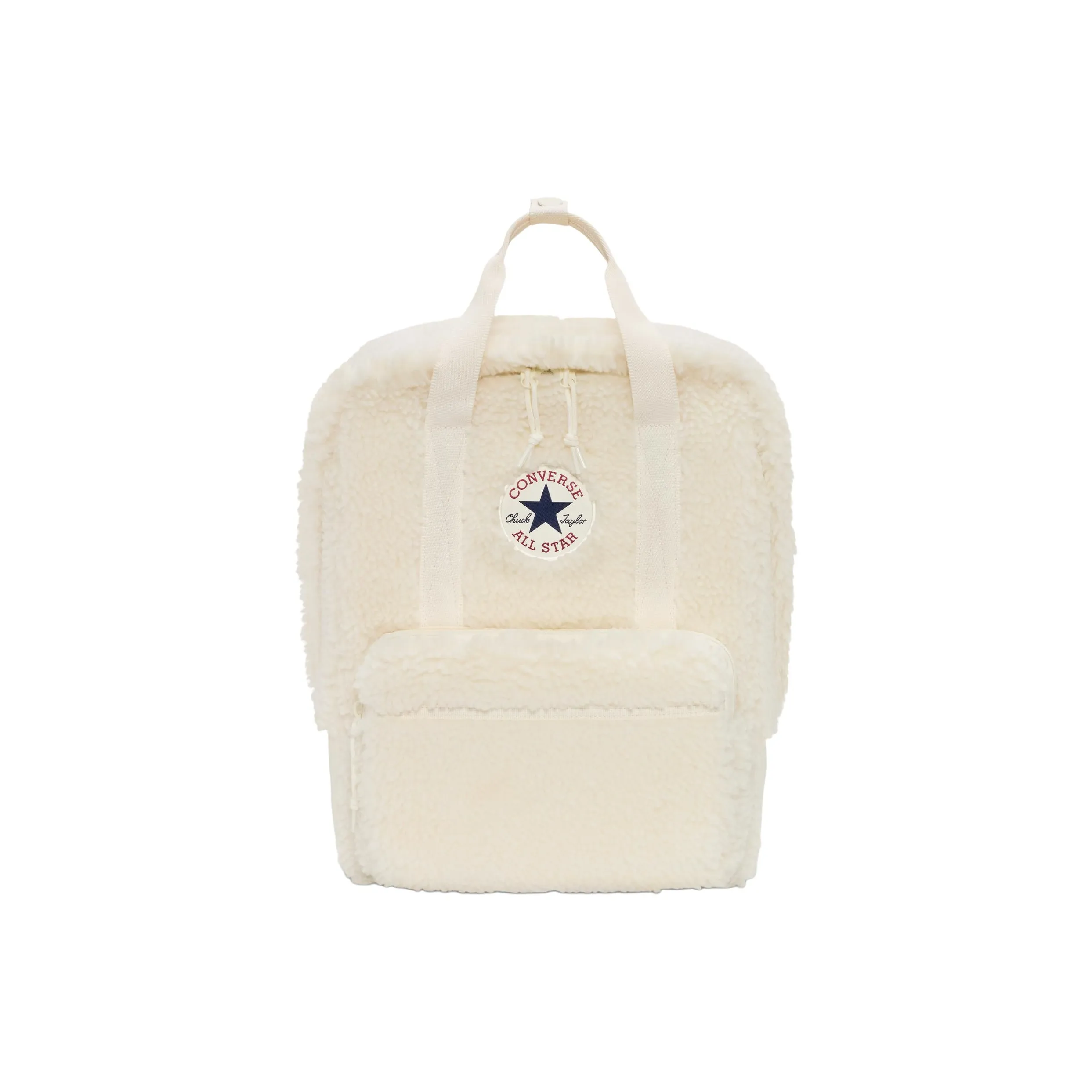 Конверс Шерпа Рюкзак Маленький Унисекс Белый