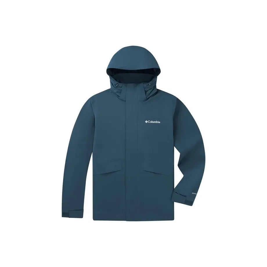 Columbia совместный бренд Водонепроницаемый Теплоотражающий Ветровка Мужской