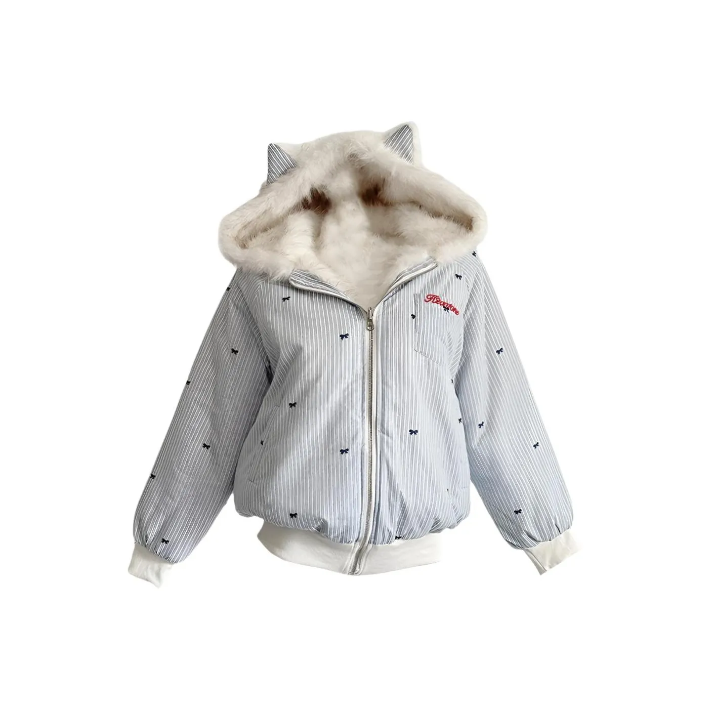 TSKIU Синий Пальто Женские Пуховики