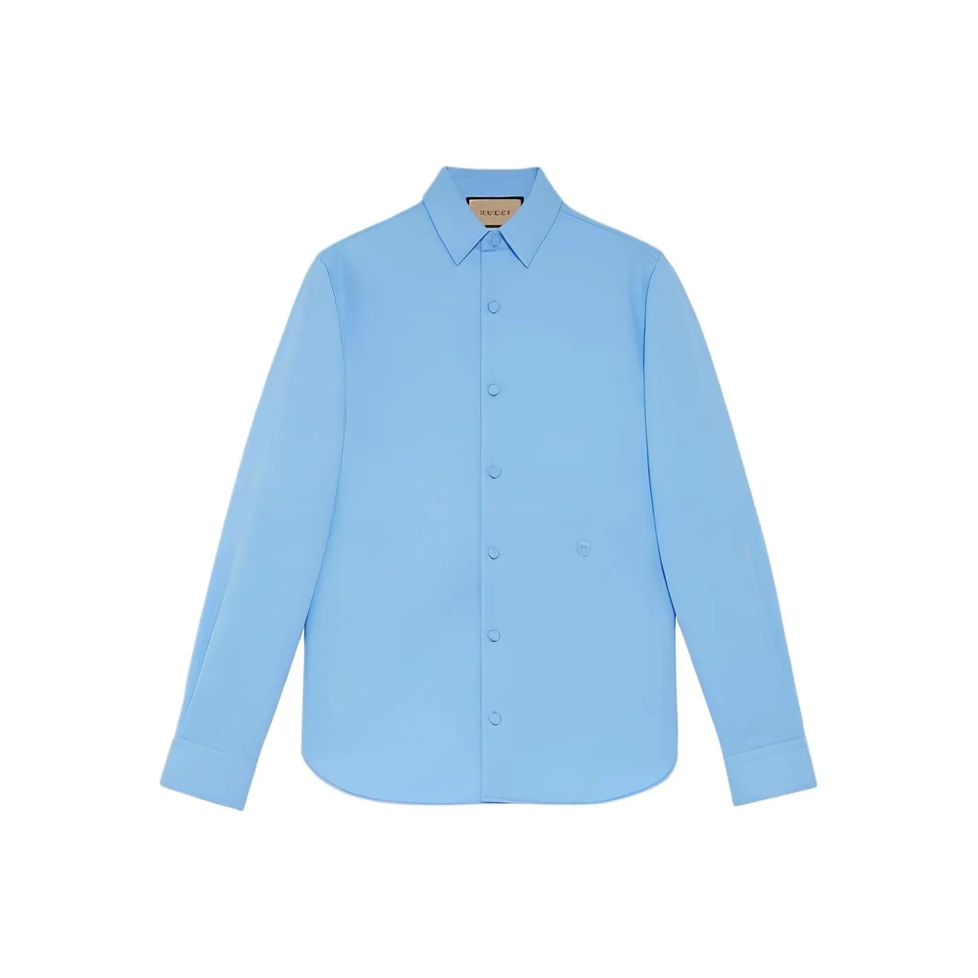 GUCCI Blue Men's Shirts GUCCI Синий Мужские Рубашки
