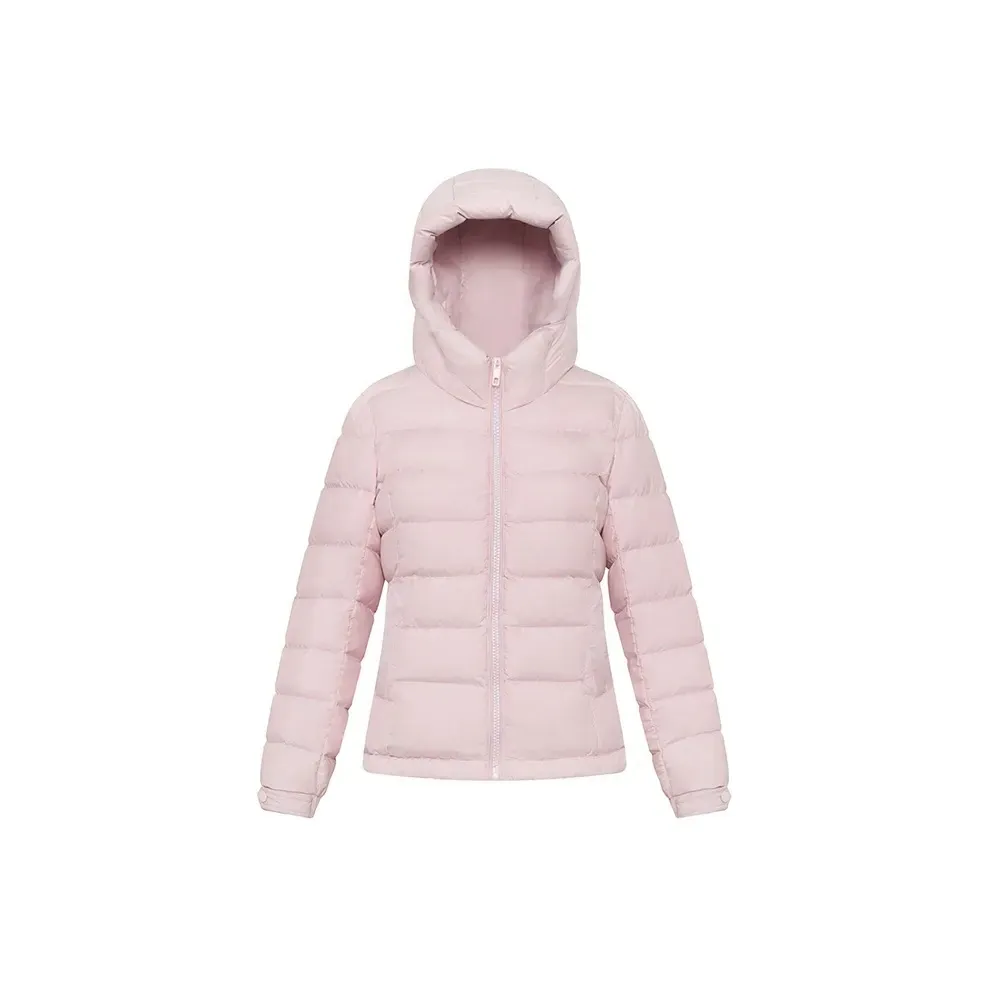 BABUGGE Розовый Высокое Качество Женские Пуховики
