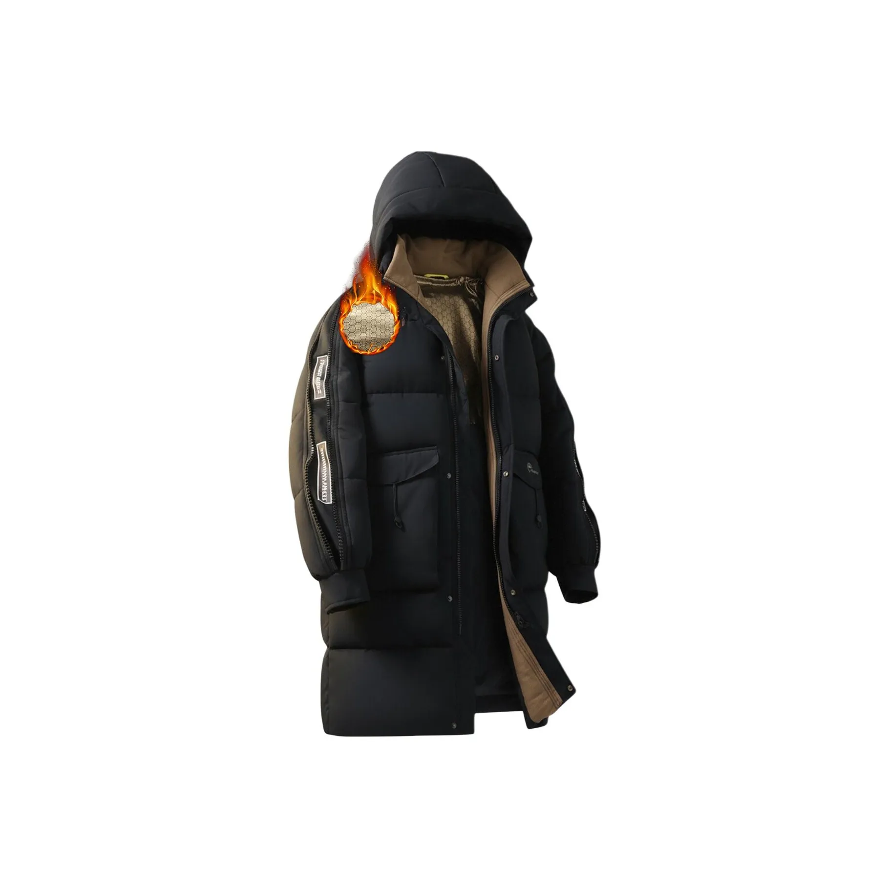 DOUBLEFISH Зимний BATTLE Шестерня Пух Унисекс