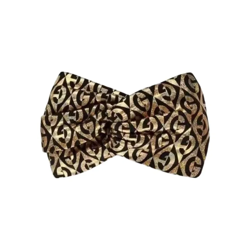 GUCCI Хлопок Резинки для волос Женские Желтый черный