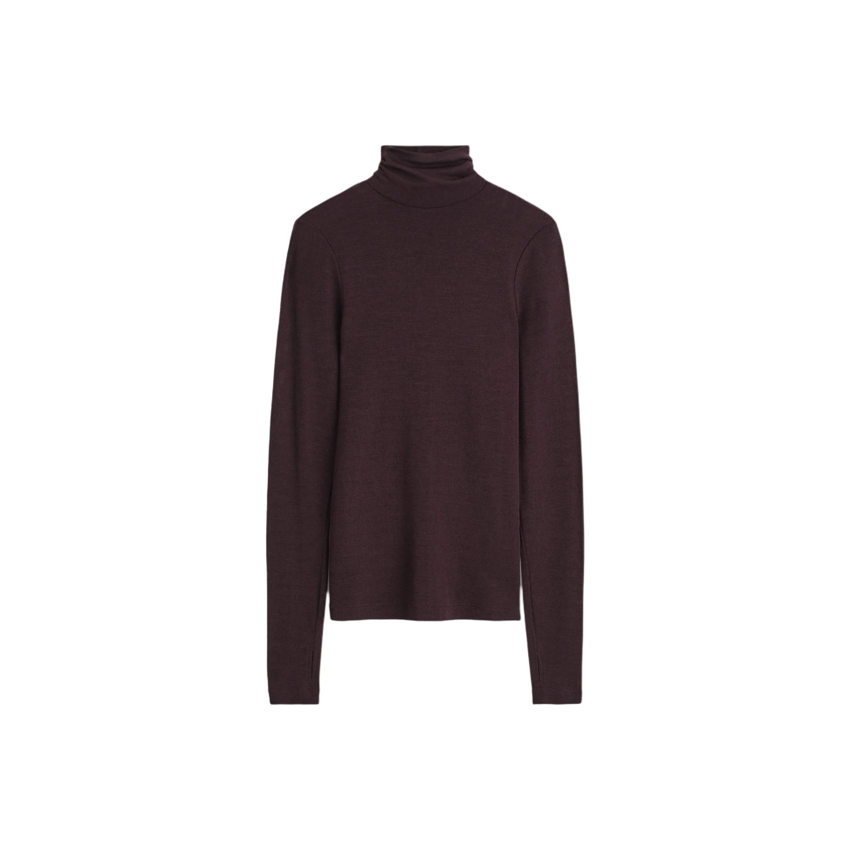 COS Бургунди Женские T-рубашки