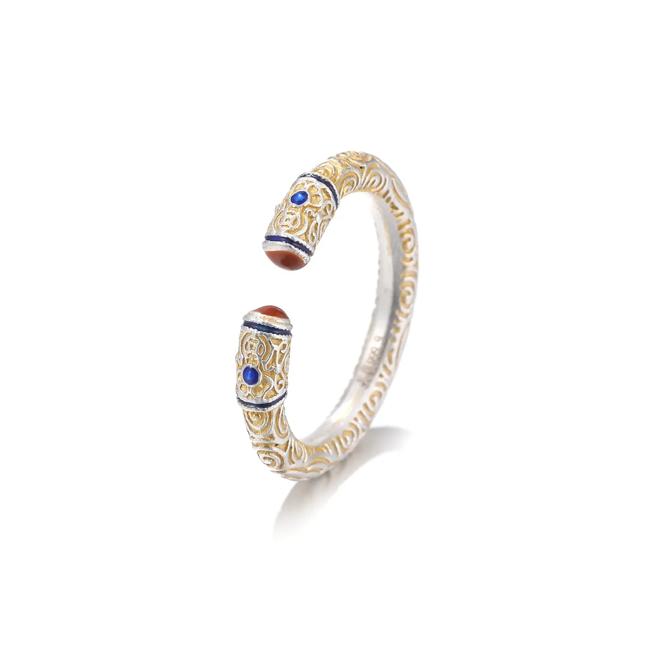 Clect 999,9 Foot Серебряные Кольца Женские