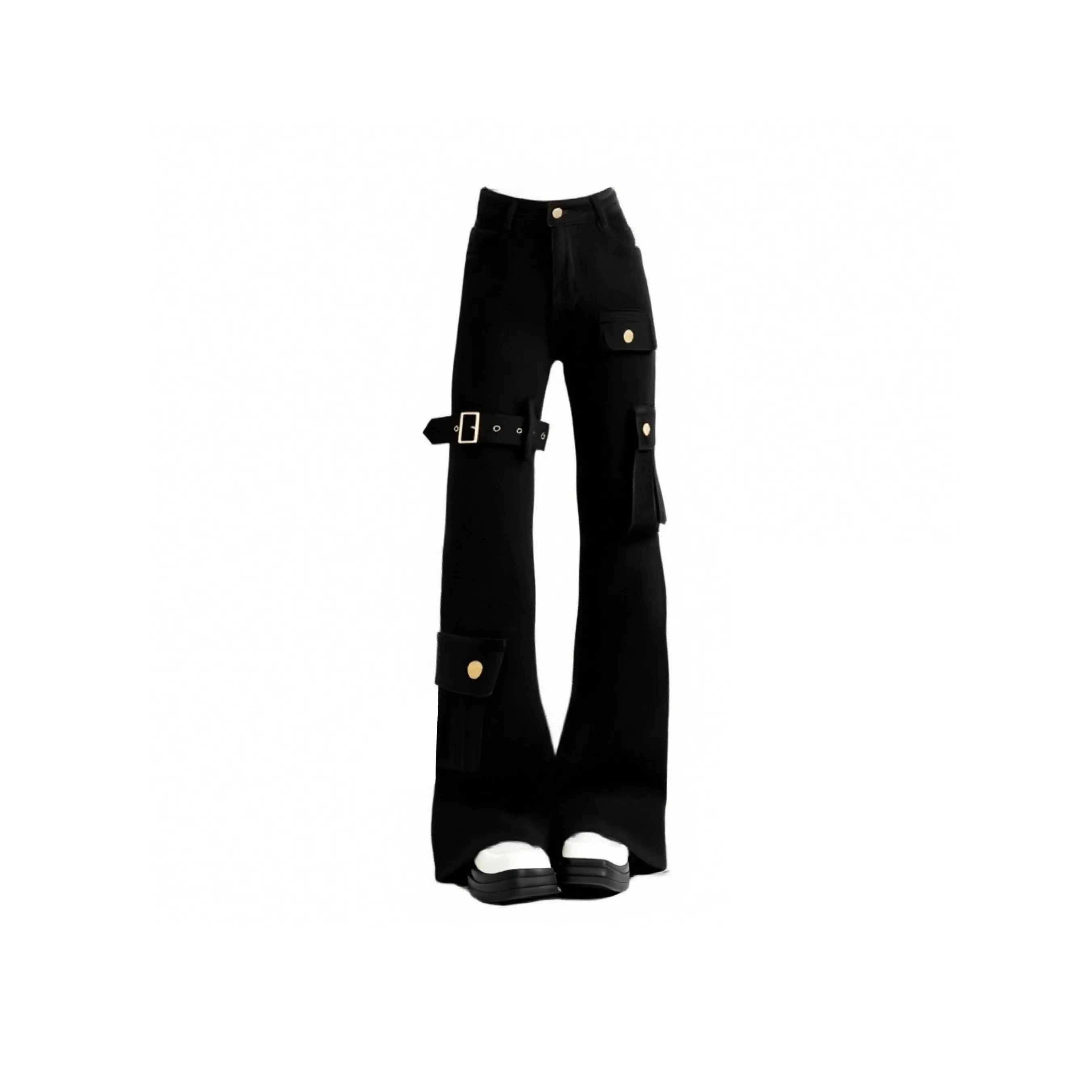 TLONELY1 Черные Женские Джинсы