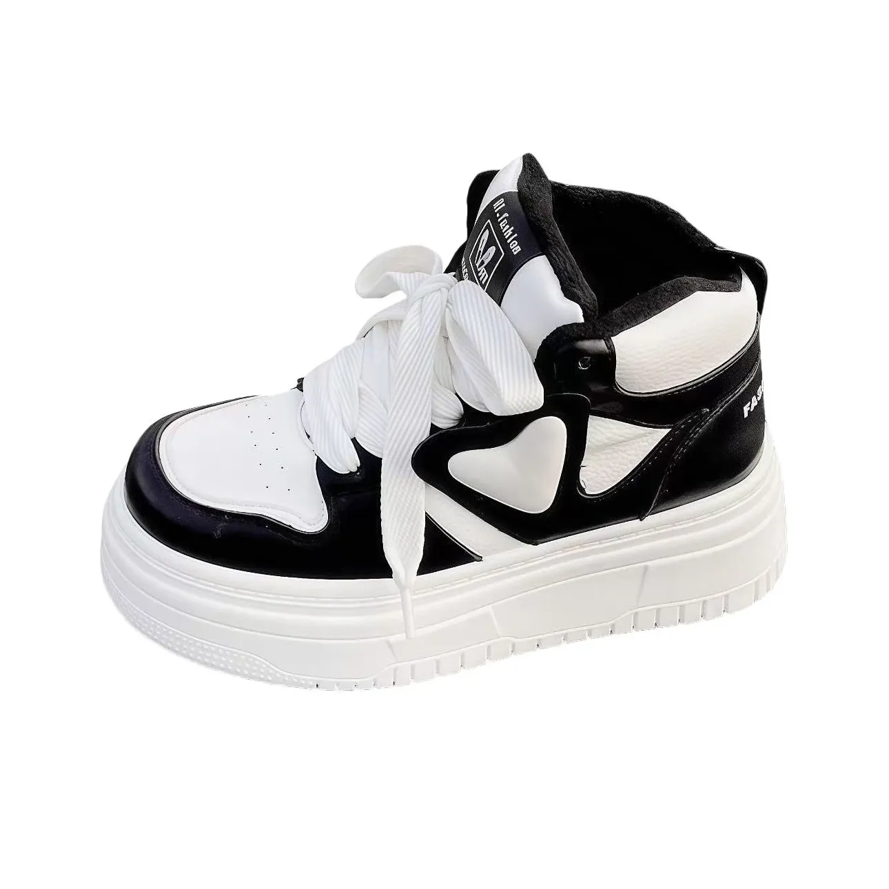 Rutai Высокий Топ Твердый Спортивные Кроссовки Женские