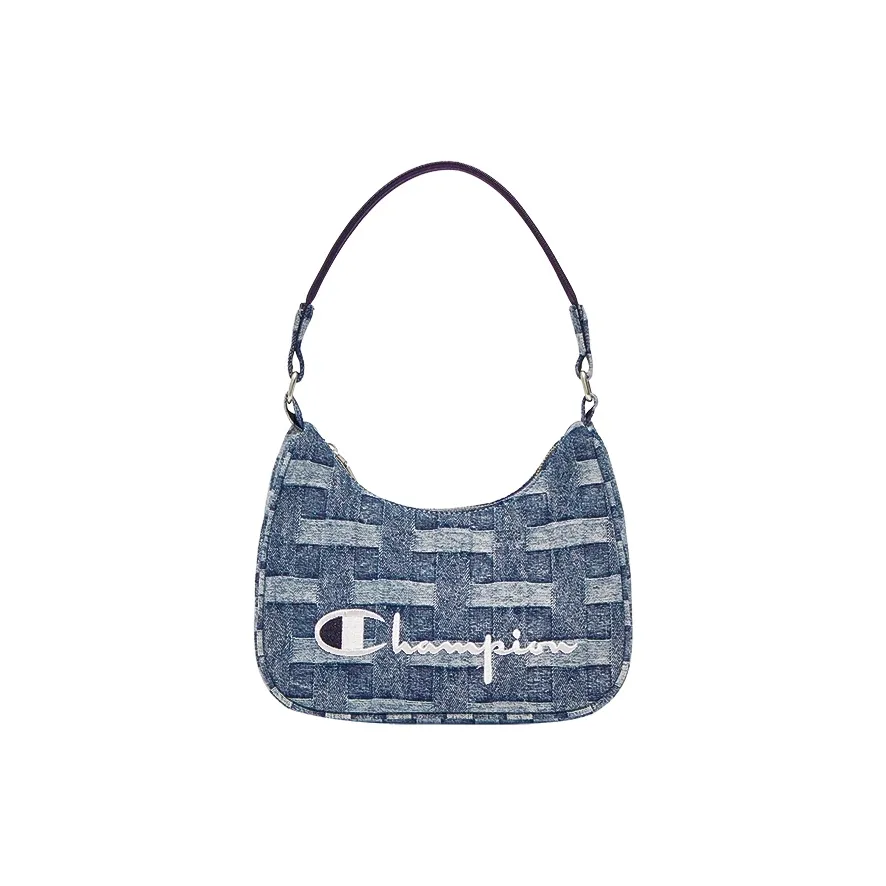 Champion Ткань Сумка через плечо Маленькая Унисекс Синяя
