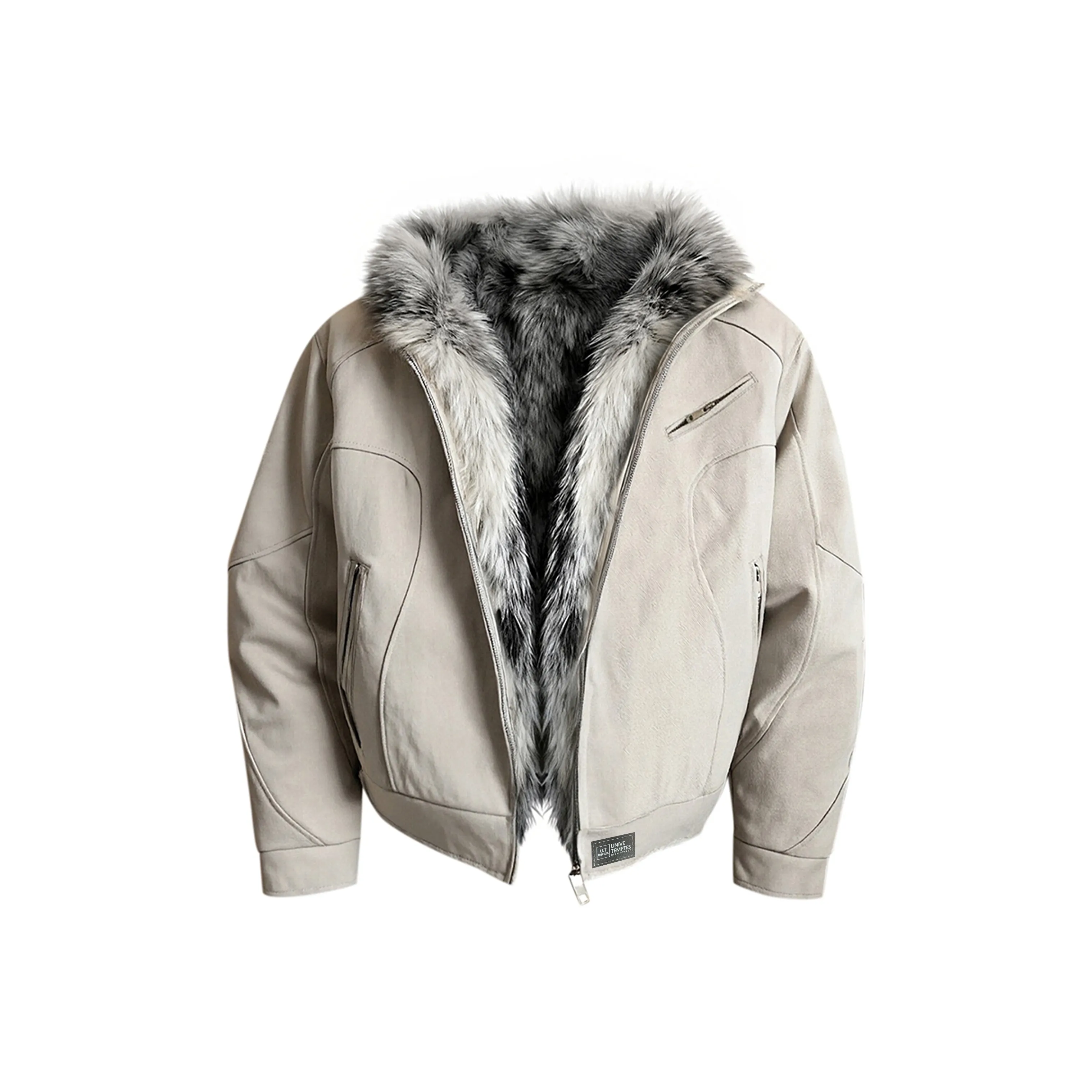 Universal Templates Хлопковый пуховик пальто унисекс