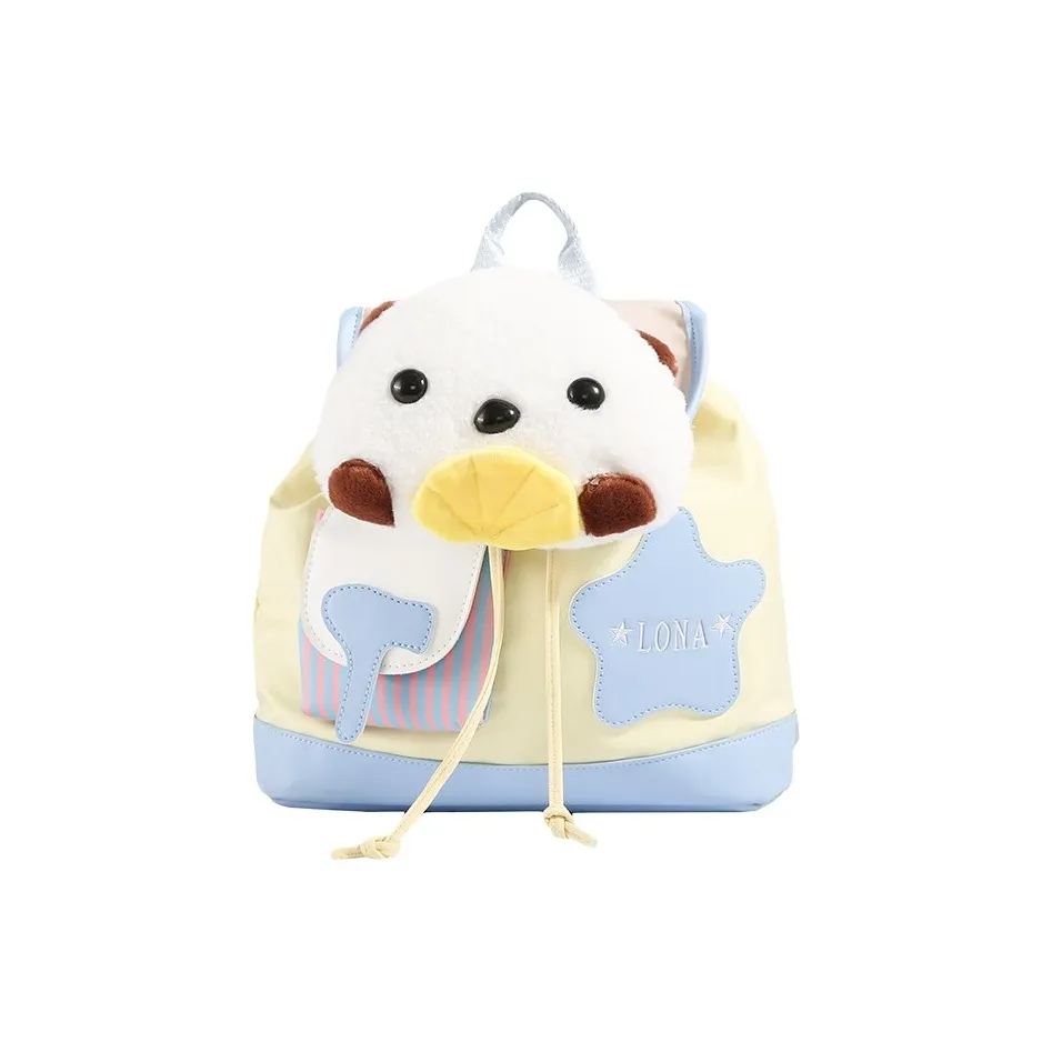 Villelon Хлопок Рюкзак Унисекс Желтый Коричневый Синий Черный Розовый