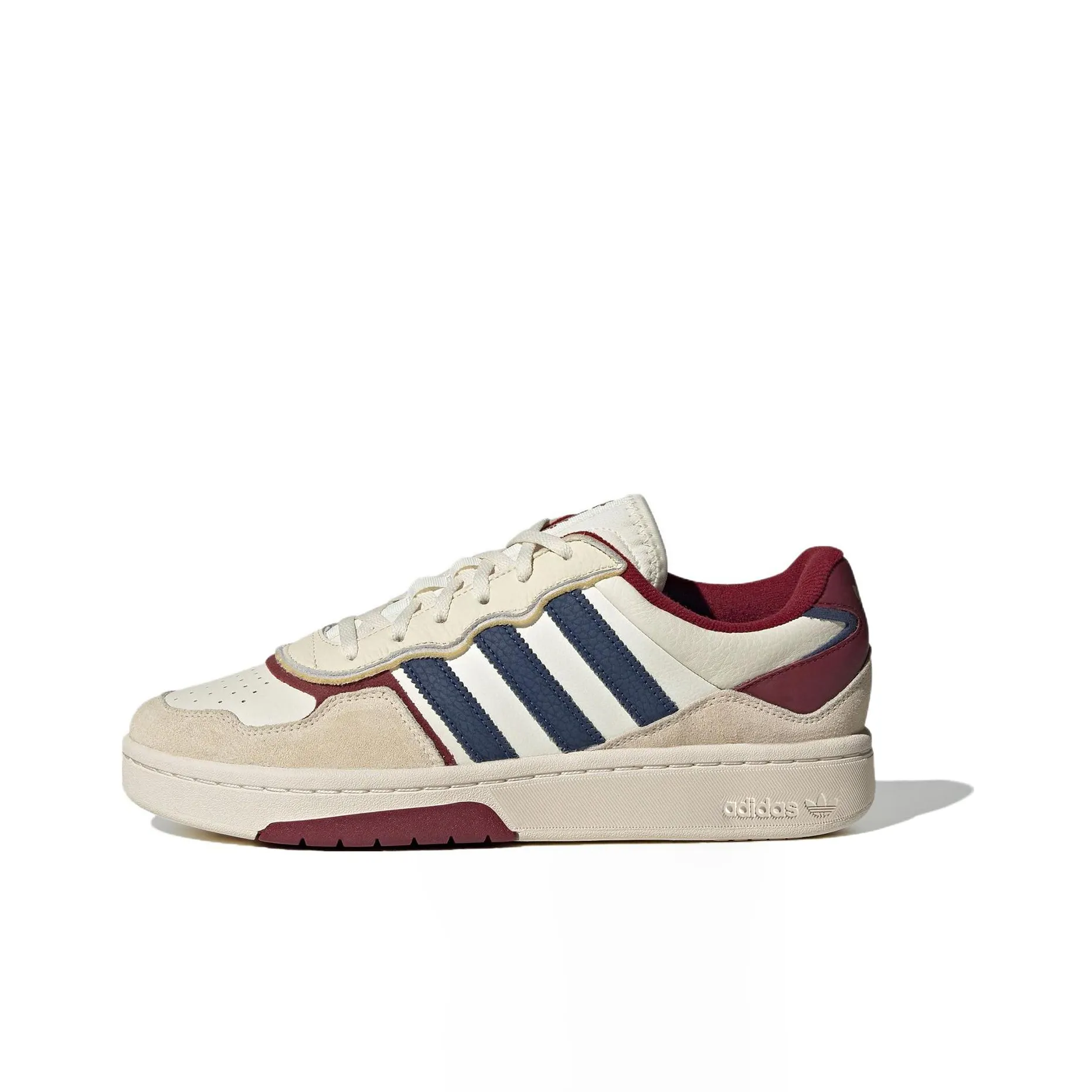 Adidas Originals Courtic Low Топ Кроссовки для скейтбординга Унисекс Бежевый Синий Красный