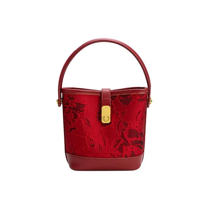 Vigno Сумка через плечо из синтетической кожи стандартная женская красная