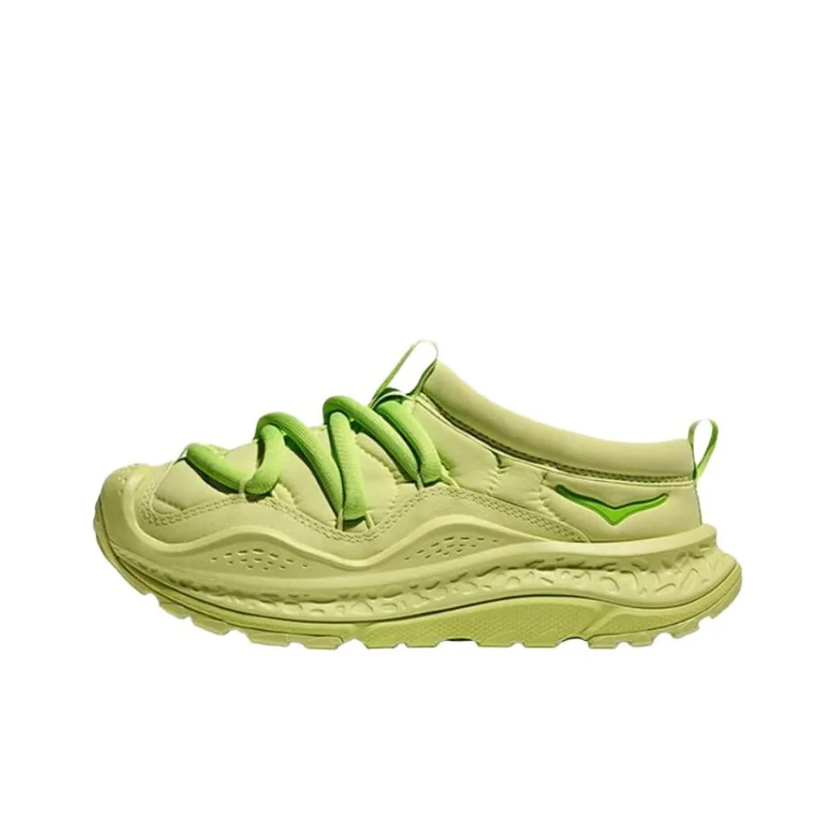 HOKA ONE ONE Ora Primo Противоскользящий Устойчивый к износу Термический Низкий Топ Повседневная Обувь Унисекс Зеленый