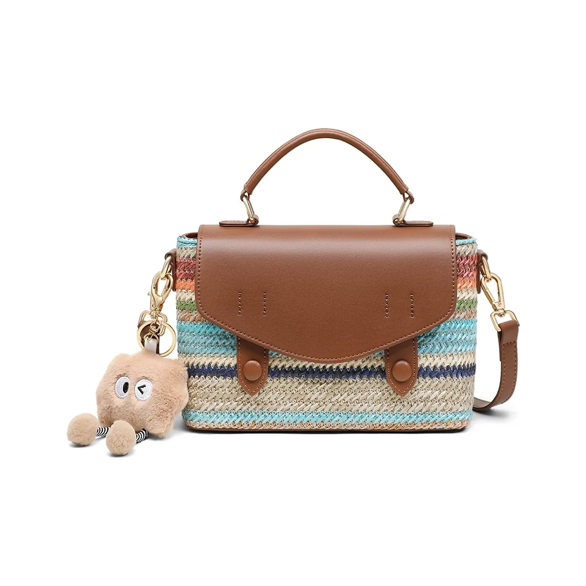 VINEY Сумка из синтетической кожи стандартная женская радужная