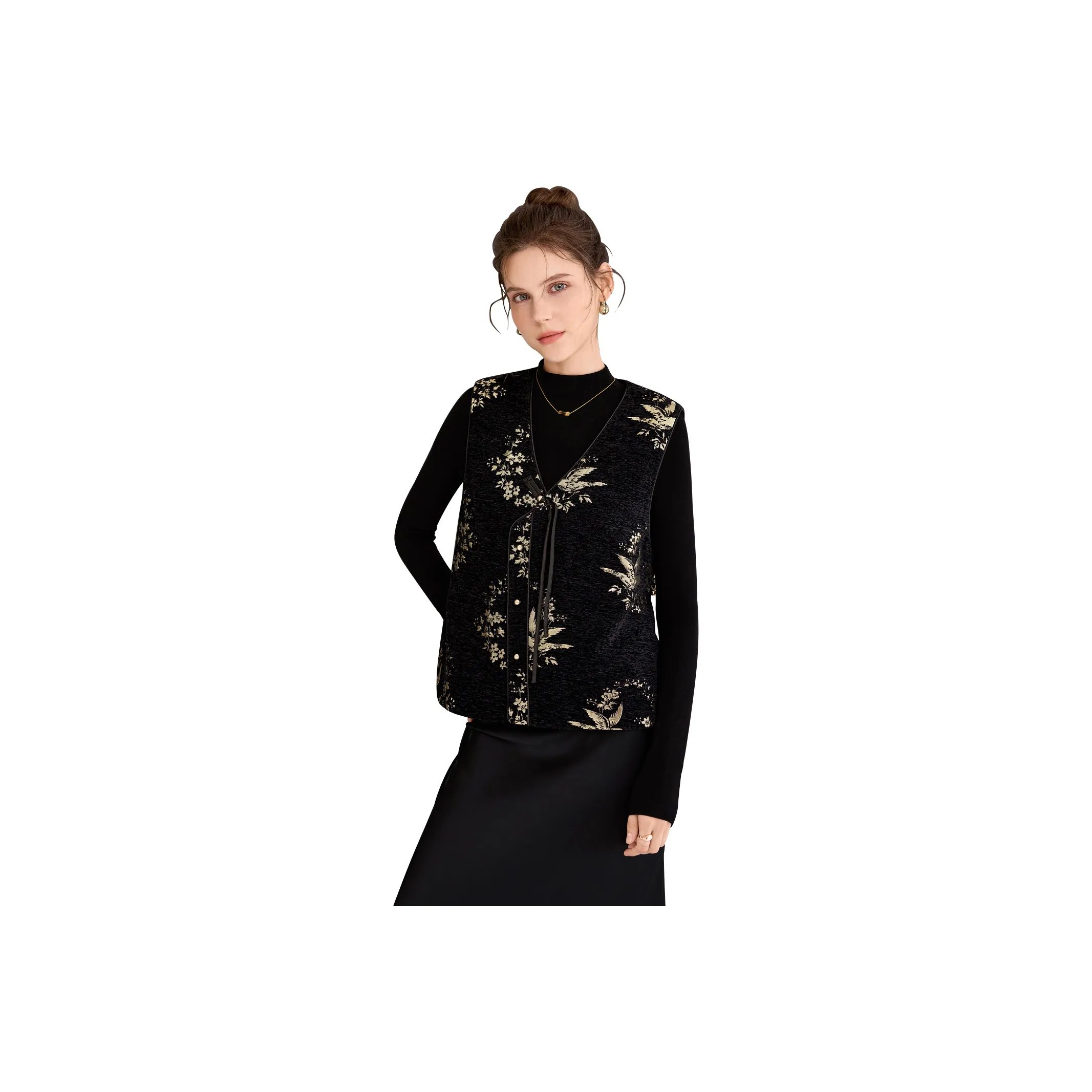 TOUCH Черные Женские Жилеты