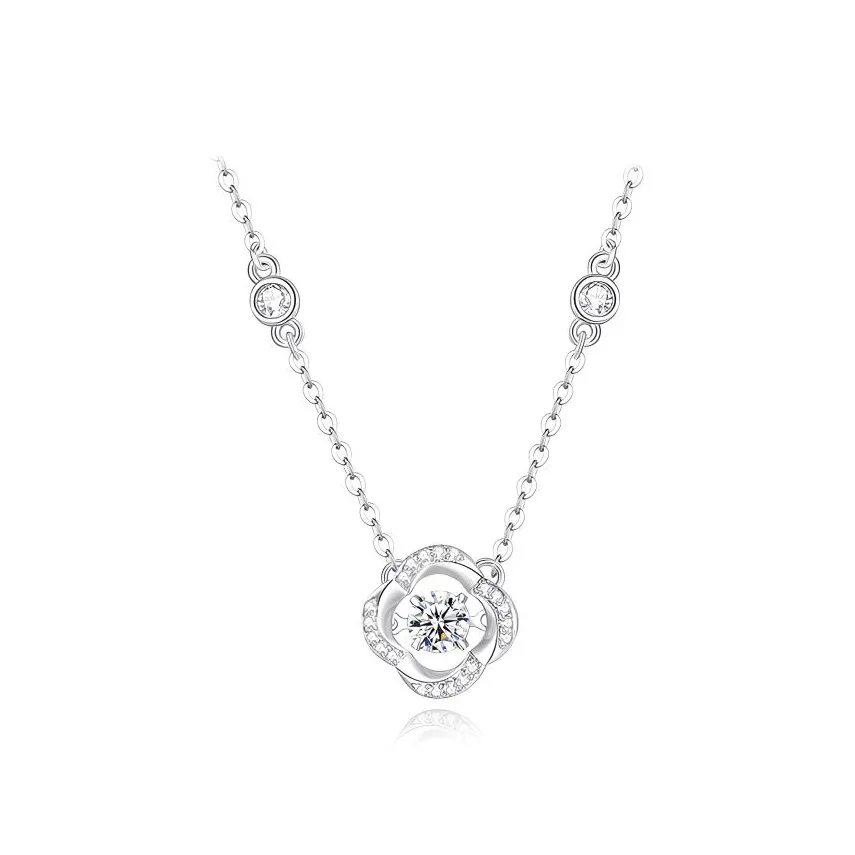 YINCHIE Живой Девичий Сердце Ожерелья Женские