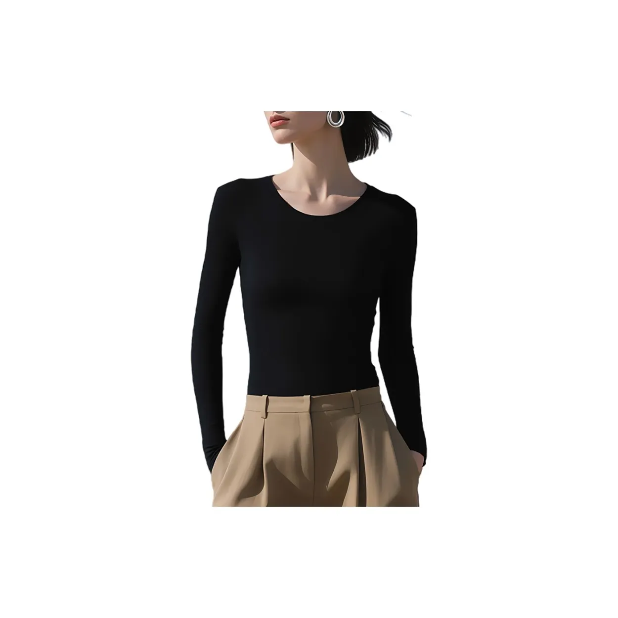 BANDGEWOO Базовый слой Топ Женский