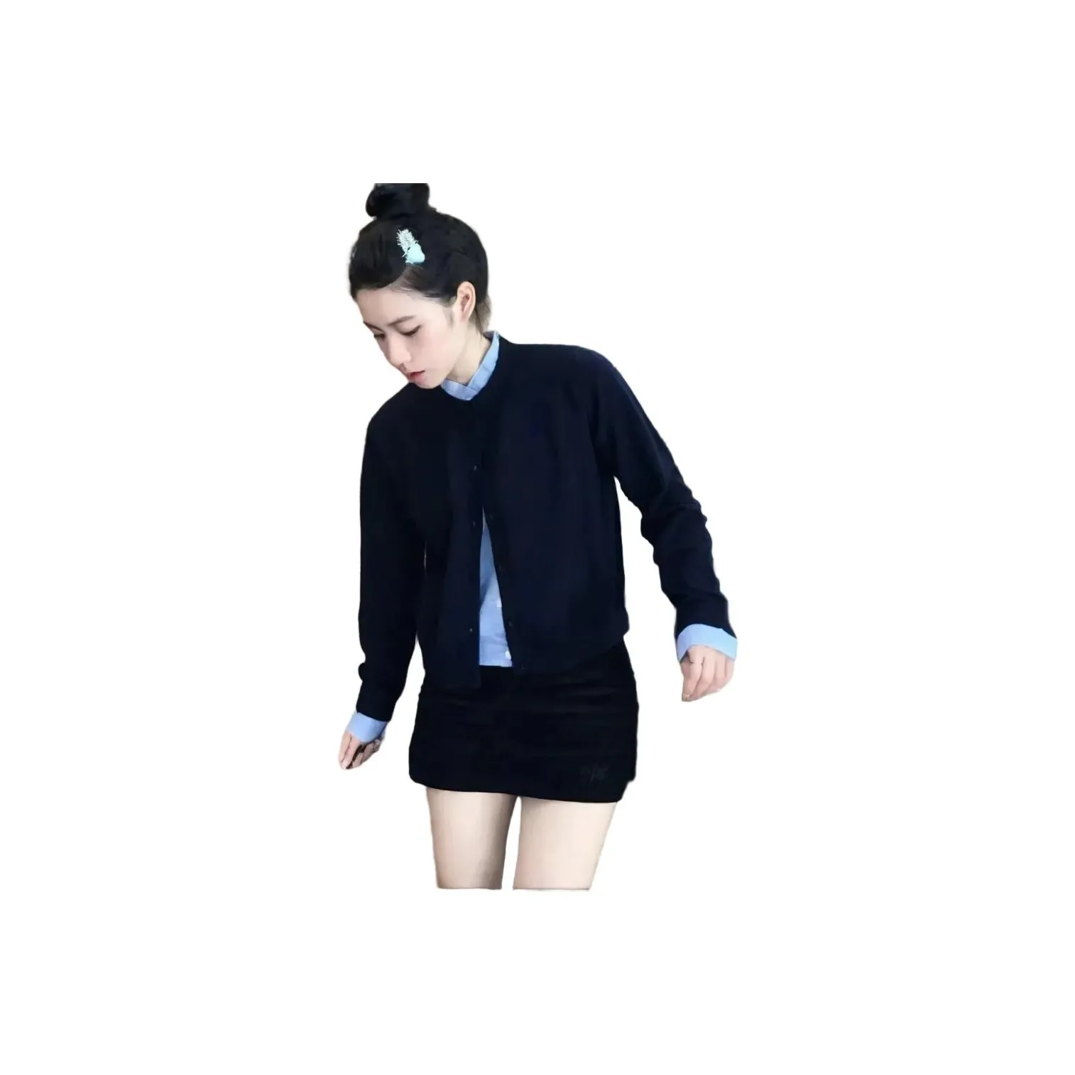 COVER TIME Изображение Цвет Женский Трикотаж