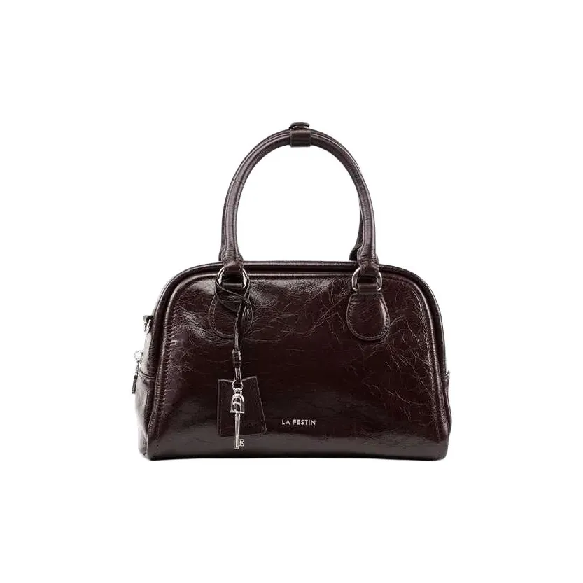 LA FESTIN Сумка через плечо из крупнозернистой текстуры кожа коровы среднего размера женская