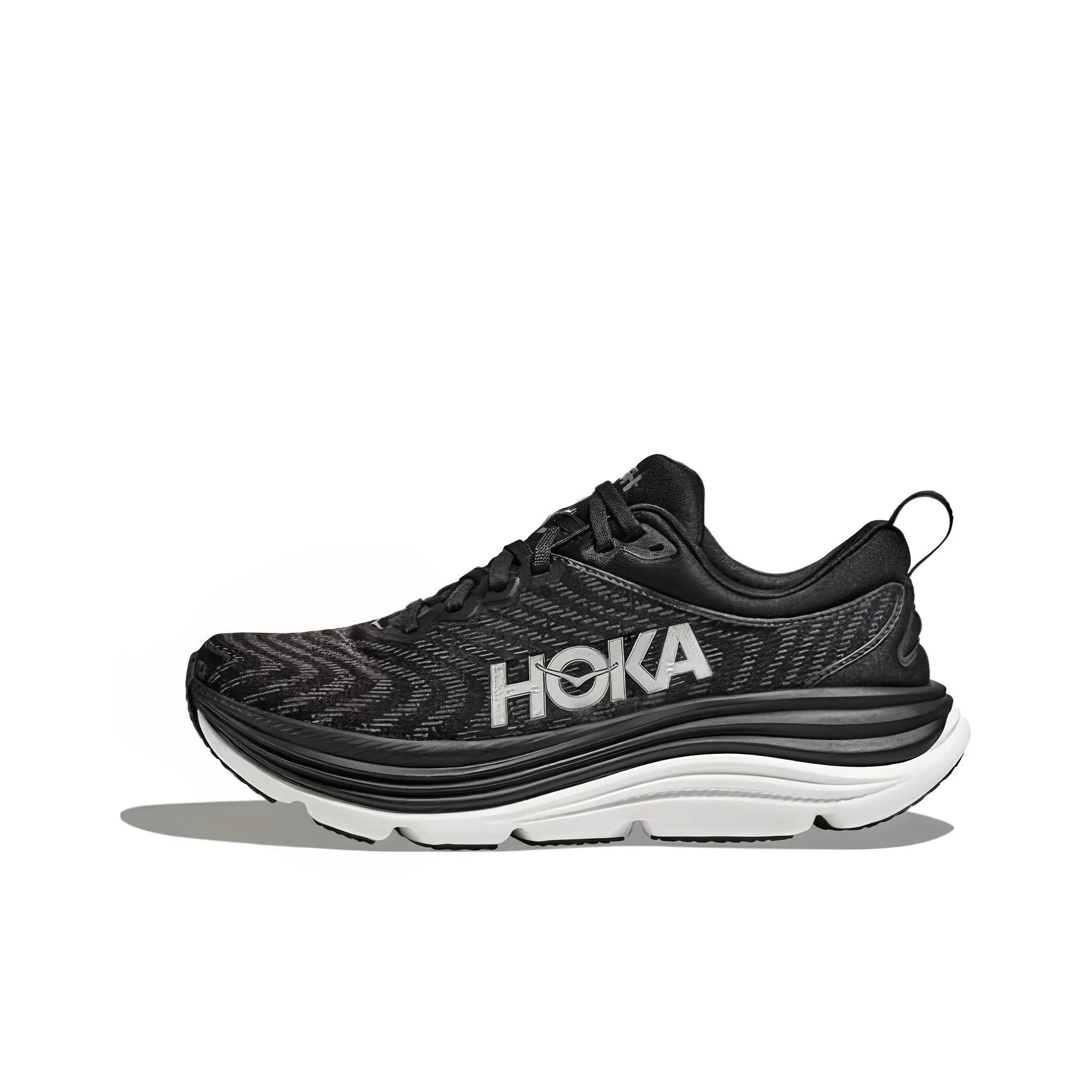 HOKA ONE ONE Gaviota 5 Slip-resistant Abrasion-resistant Low-top Беговые кроссовки Мужские Черные