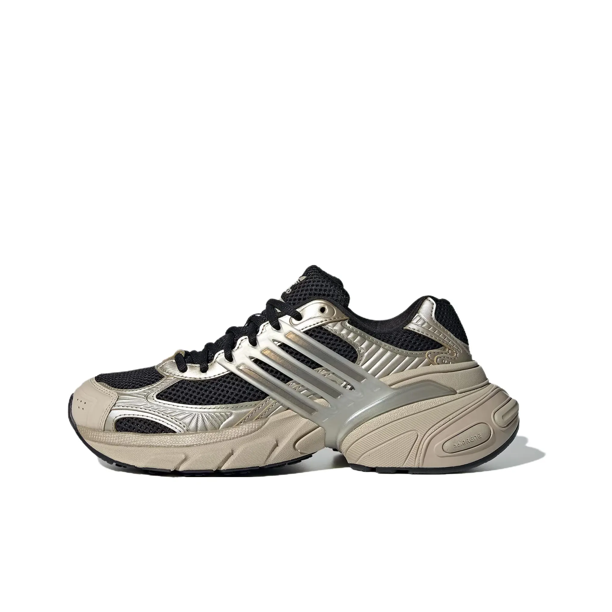 Adidas Originals ADISTAR XLG Устойчивые к истиранию Низкие Кроссовки с Толстой Подошвой Женские Бежево-Черные