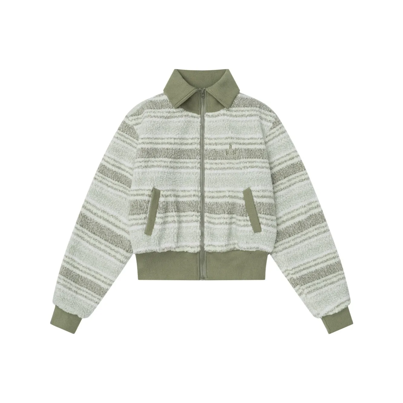 TREND ST Горох Зеленый Унисекс Пуховики