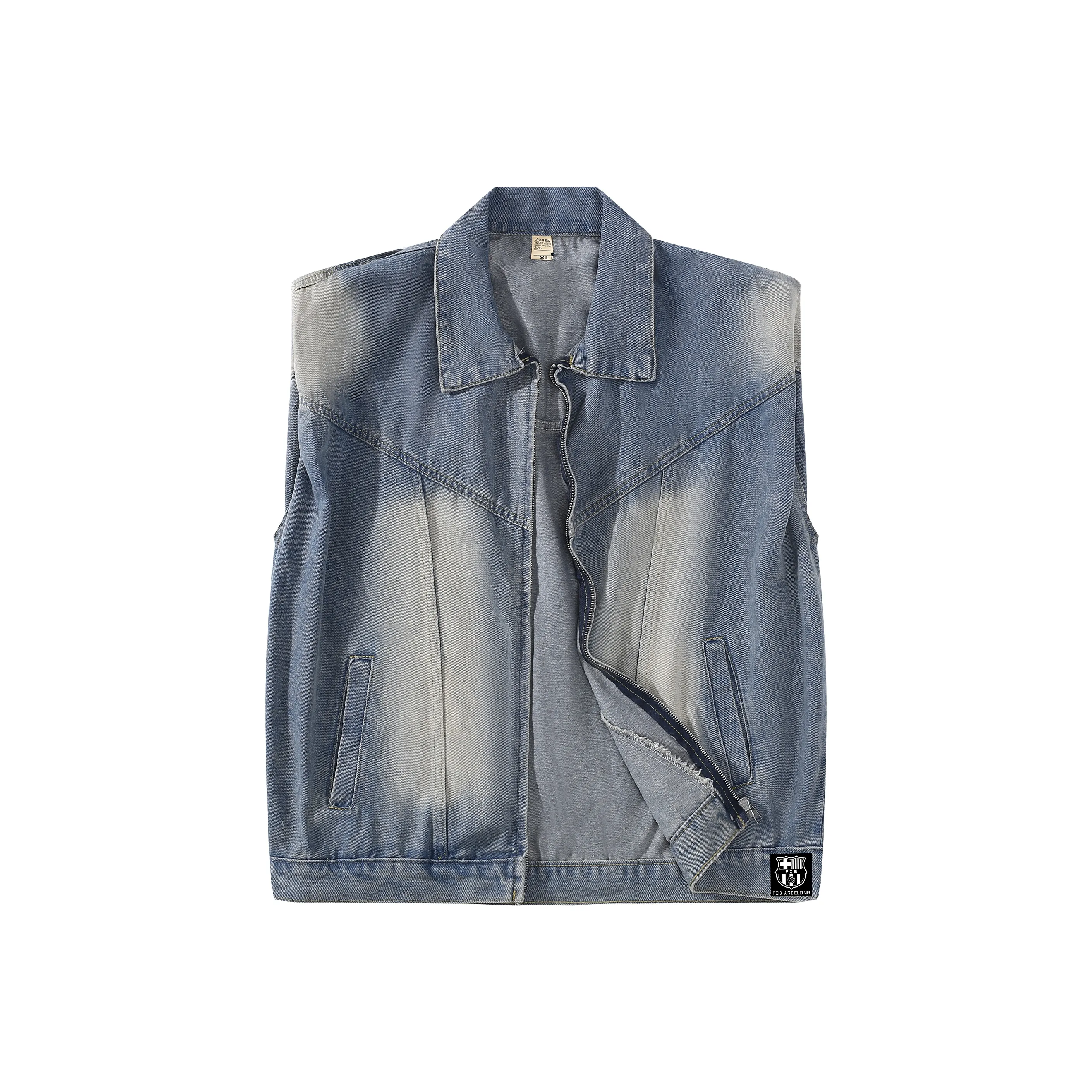 FCB ARCELONA Светло-синие унисекс жилеты