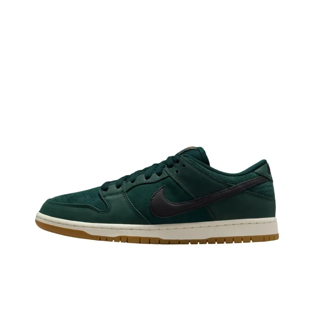 Nike Dunk SB Low Топ Скейтборд Кроссовки Мужские Темно-зеленые