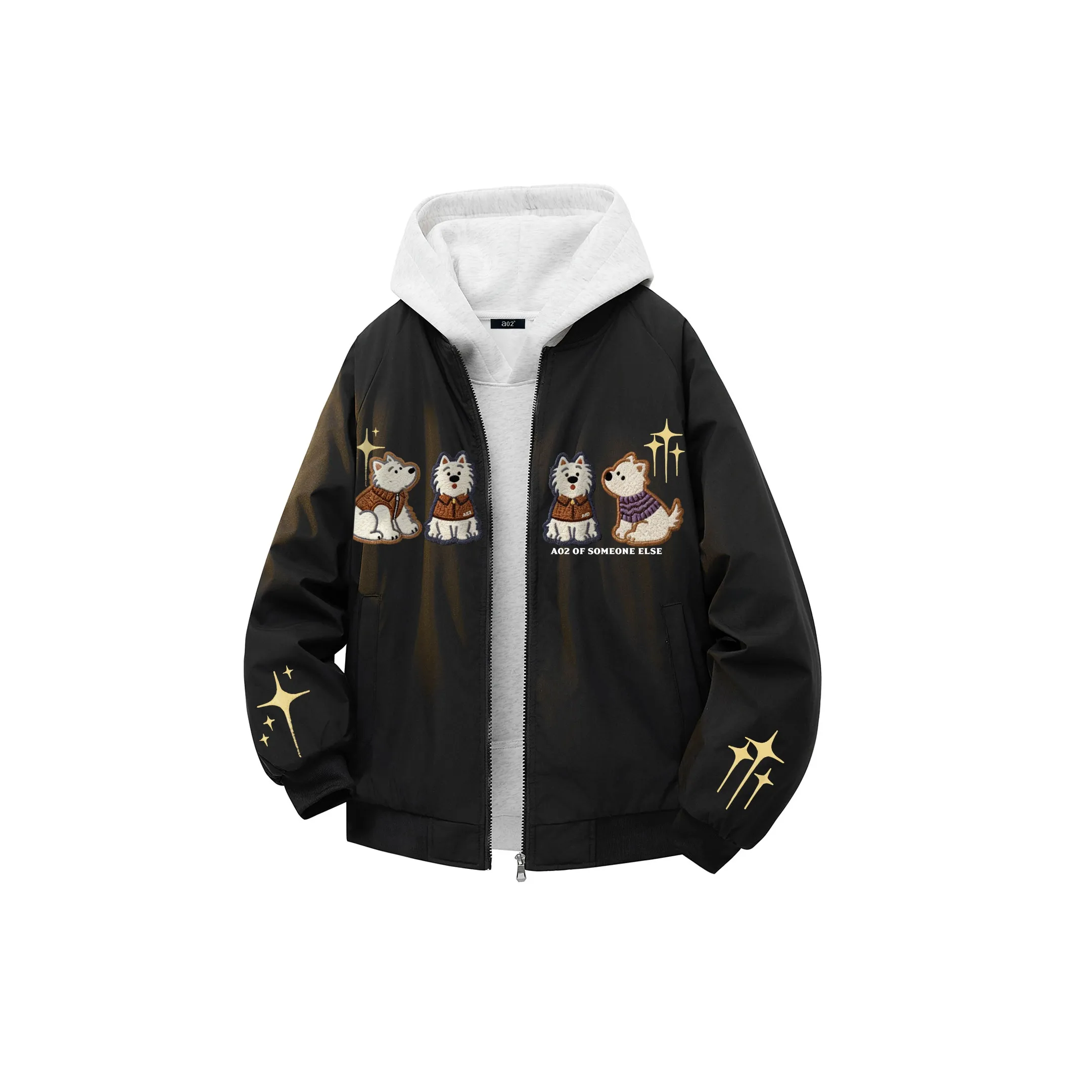 A02 Унисекс Пуховики