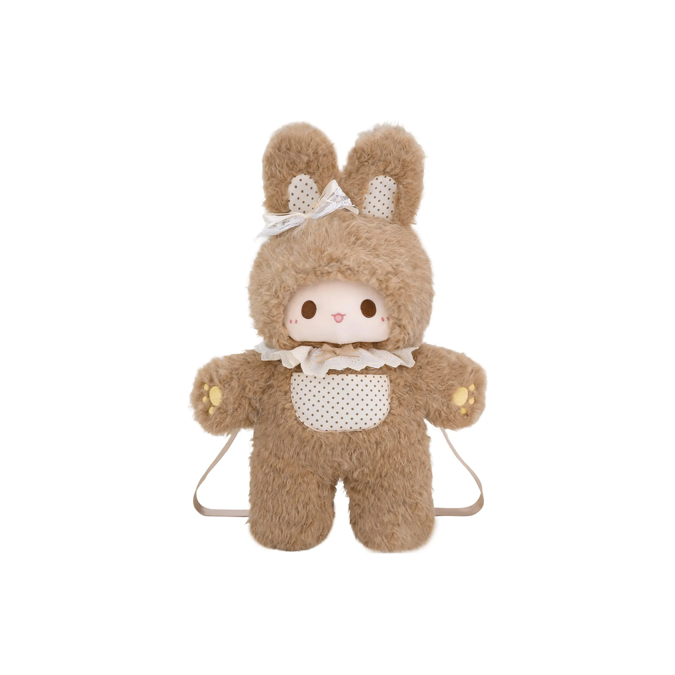 BAOZHU Полиэстер Рюкзак Большой Женский Коричневый