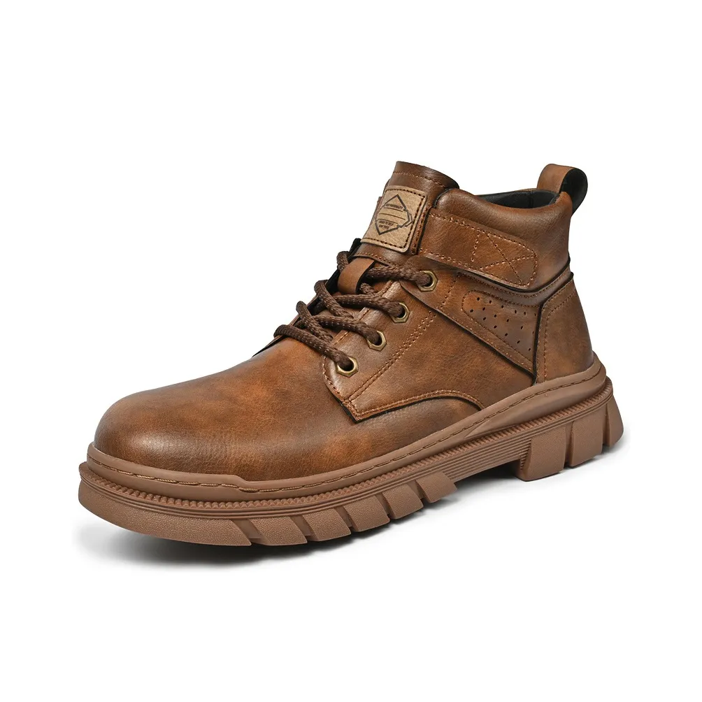 SENJIALUO Короткий MID Голень Мартин Ботинок Мужской