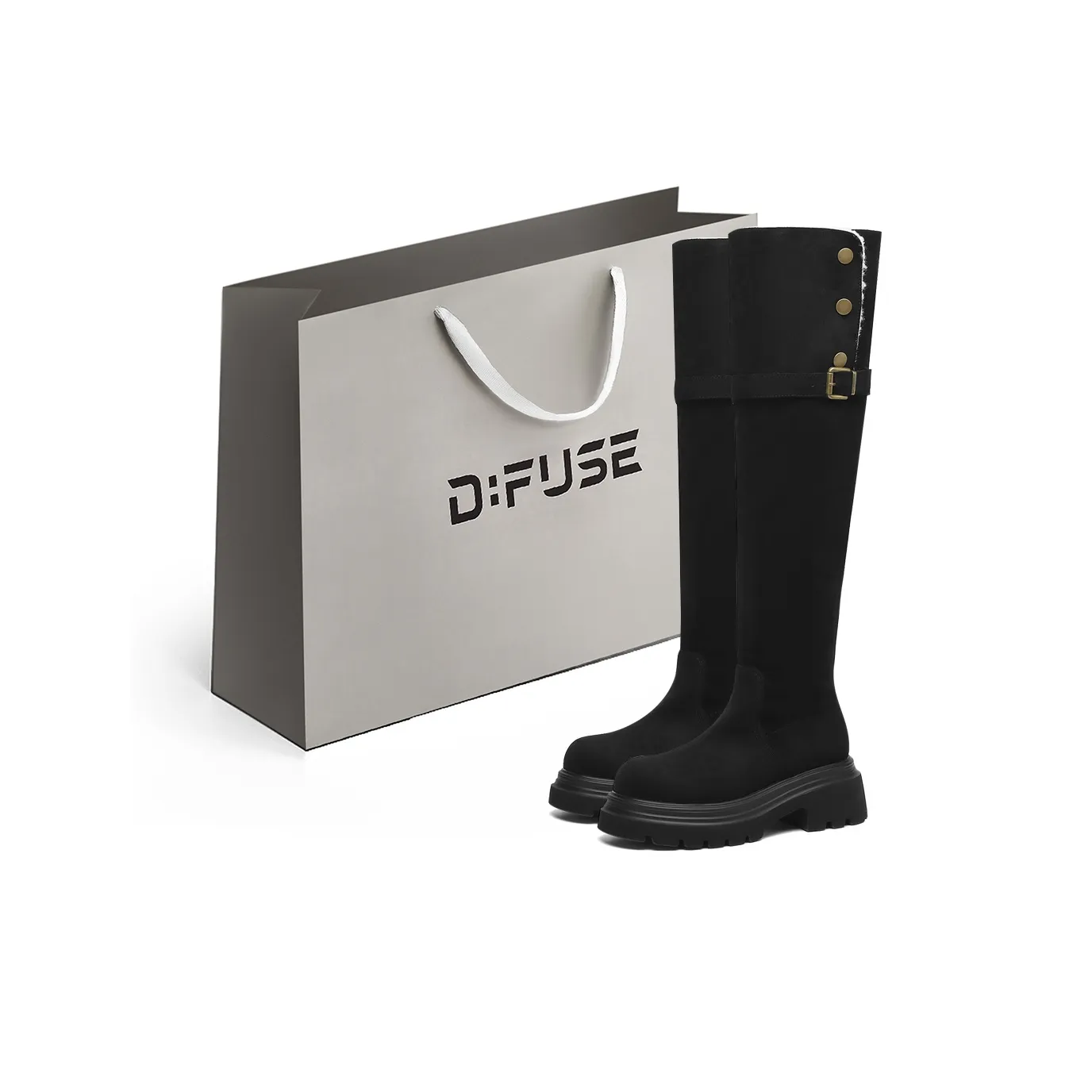 D Fuse SCANDINAVIA Женские высокие сапоги на колено