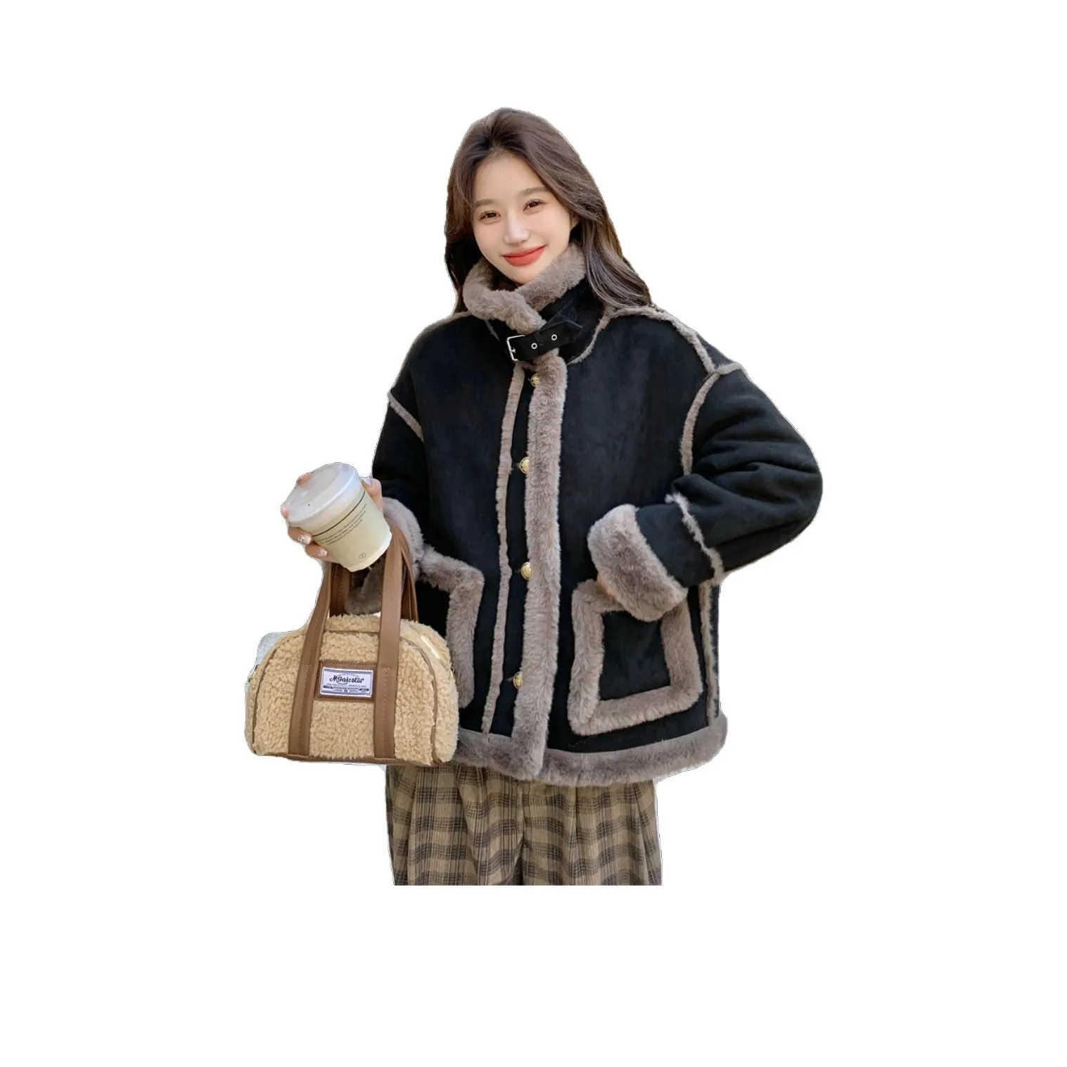 YINLEI Lamb Down Jacket Women's