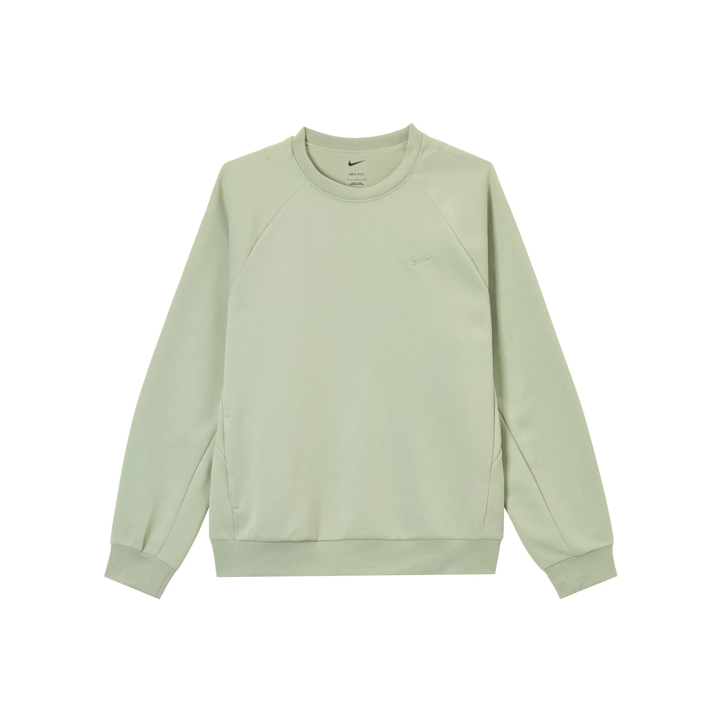 Nike Dri Fit UV Versatile CREW SWEATSHIRT Men's Jadeite Color