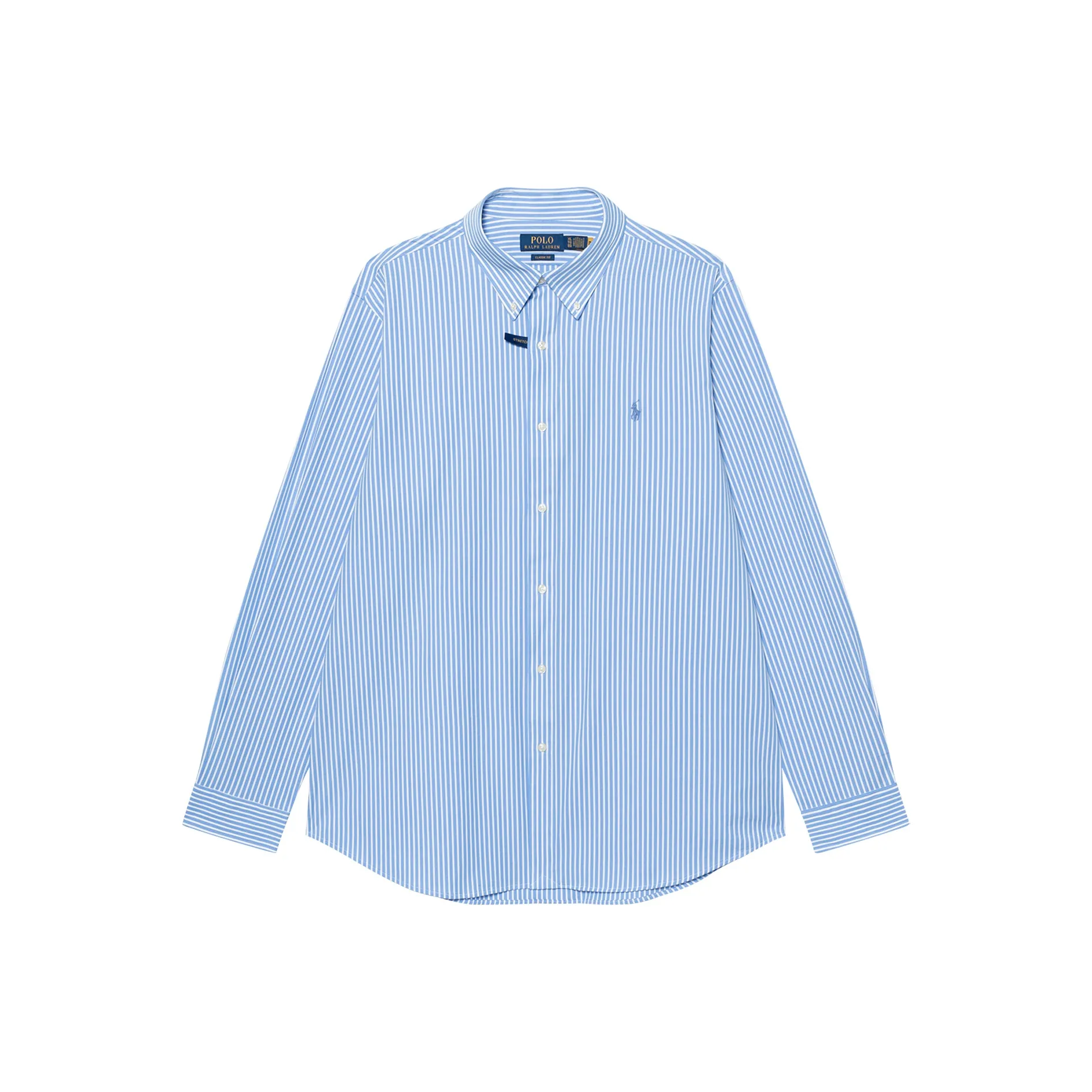 Polo Ralph Lauren Blue с White Lettering Мужские Рубашки