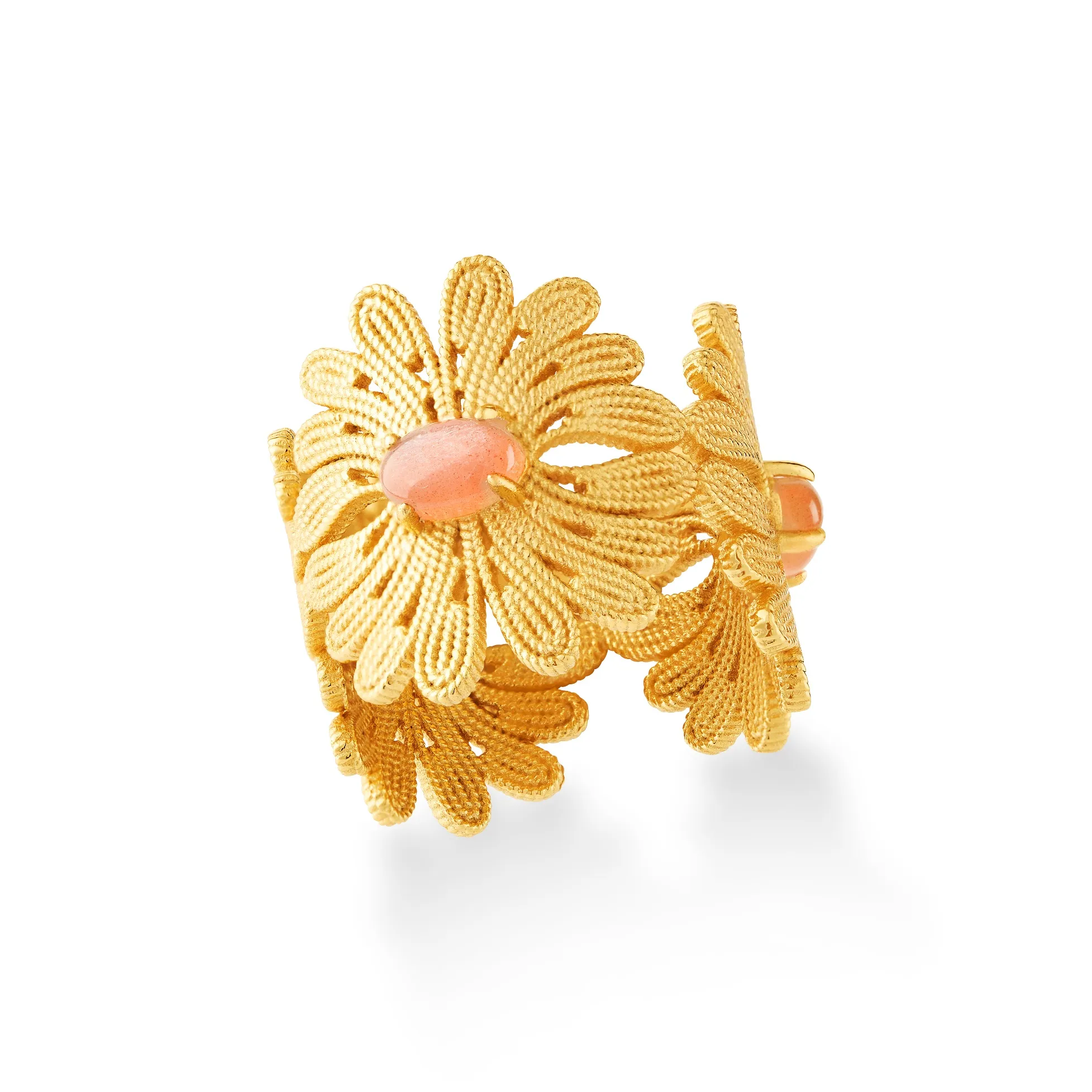 BAODEYI Кольца из серебра S925 с золотым покрытием унисекс