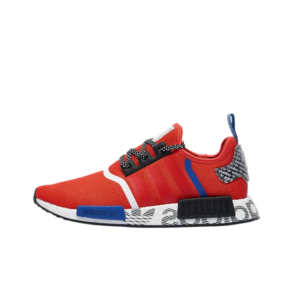 Adidas Originals NMD_R1 Slip Resistant Abrasion Resistant увеличивающая высоту низкая повседневная обувь для мужчин красный