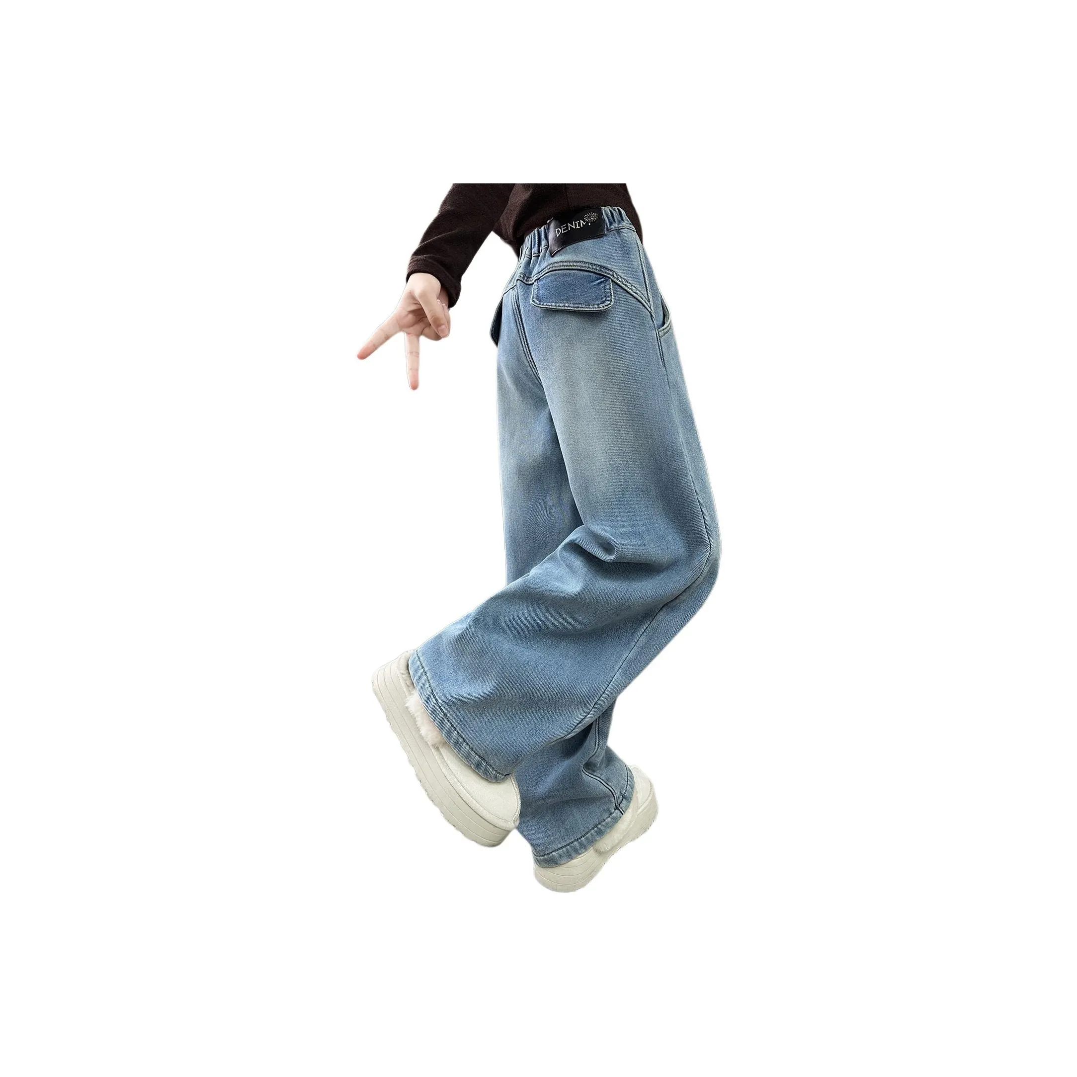 PIERRE CARDIN Светло-синие Джинсы для детей