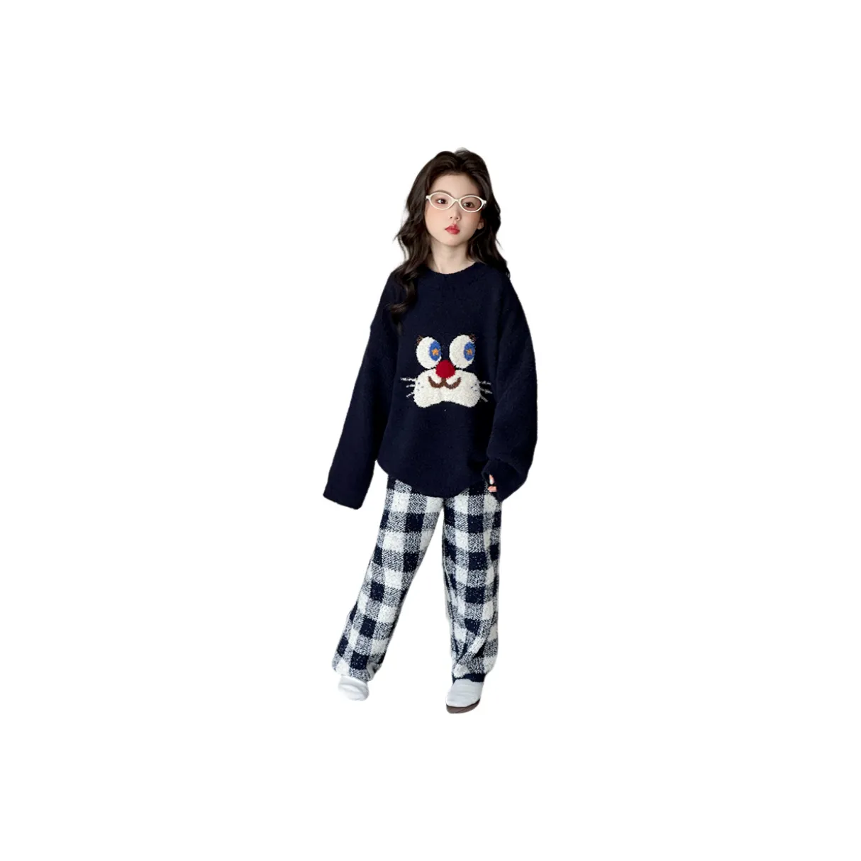 YALU Темно-синий Комплект одежды Школьный возраст Lounge Набор