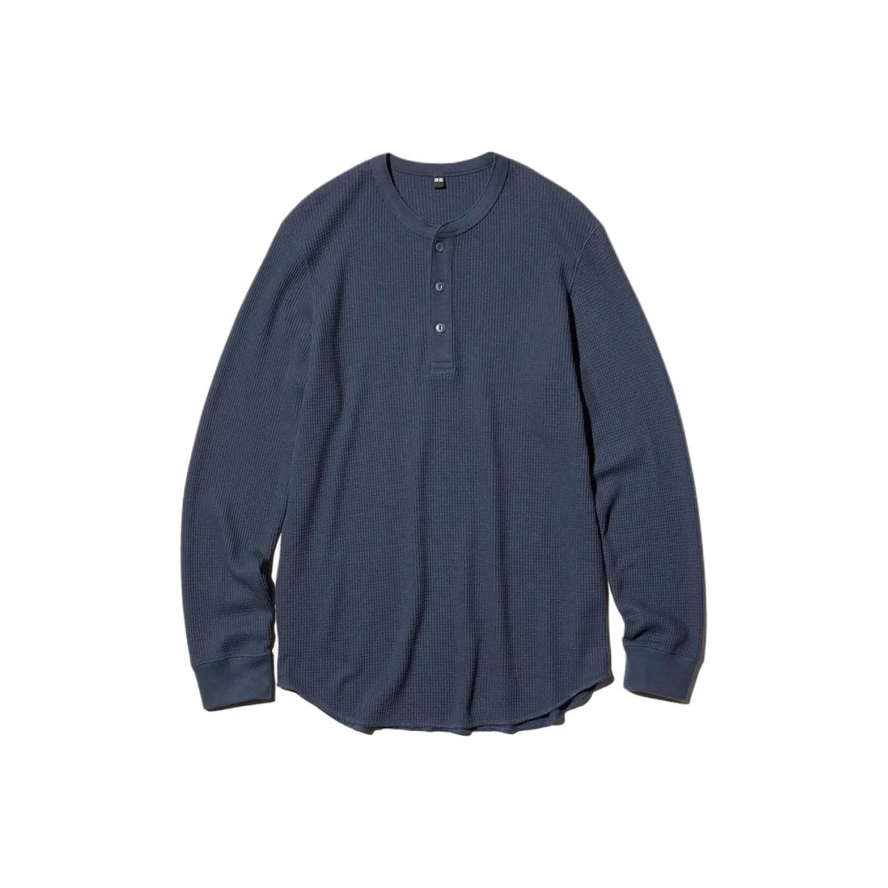 UNIQLO Мужская T-рубашка Королевского синего цвета