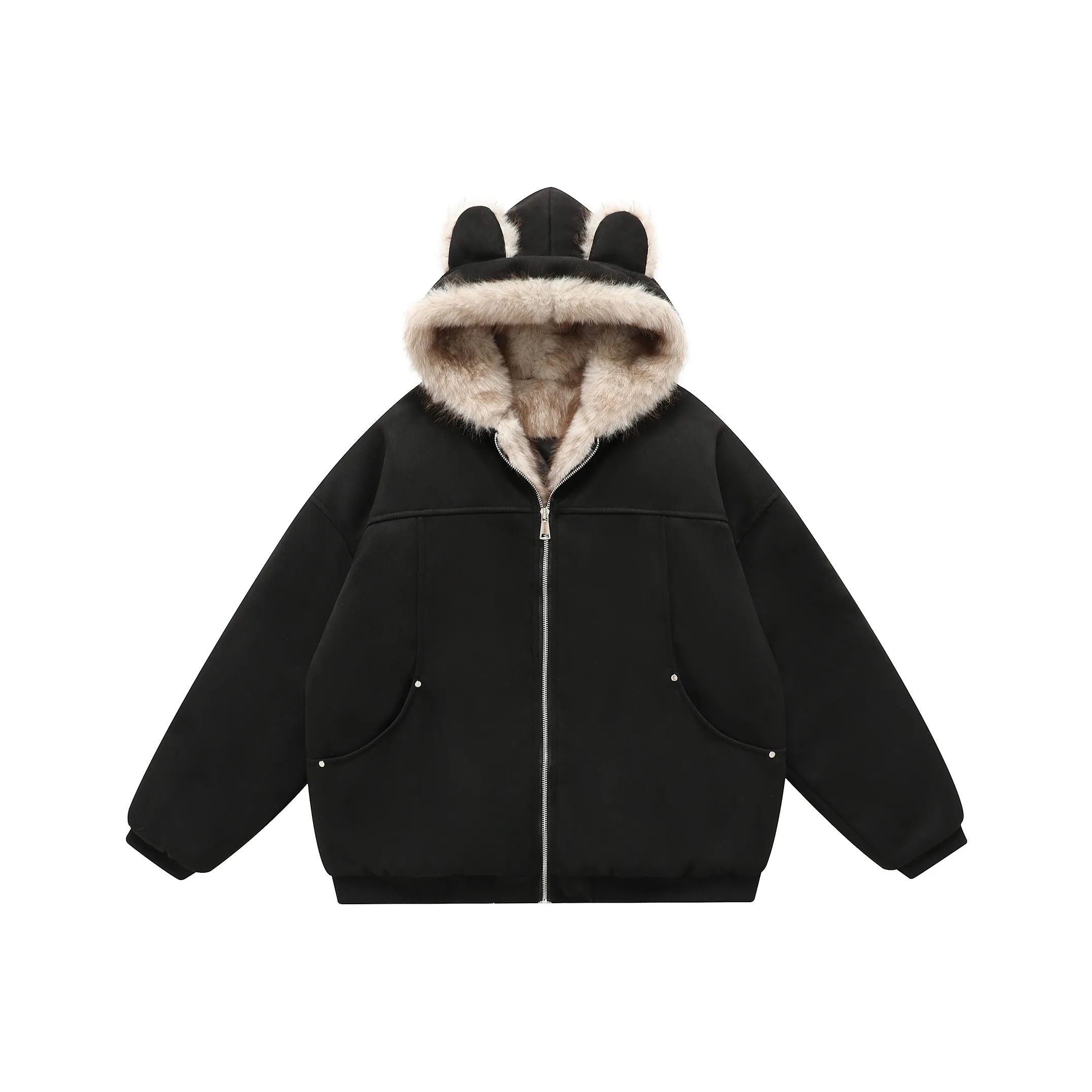 DAREASY Черный Унисекс Пуховики